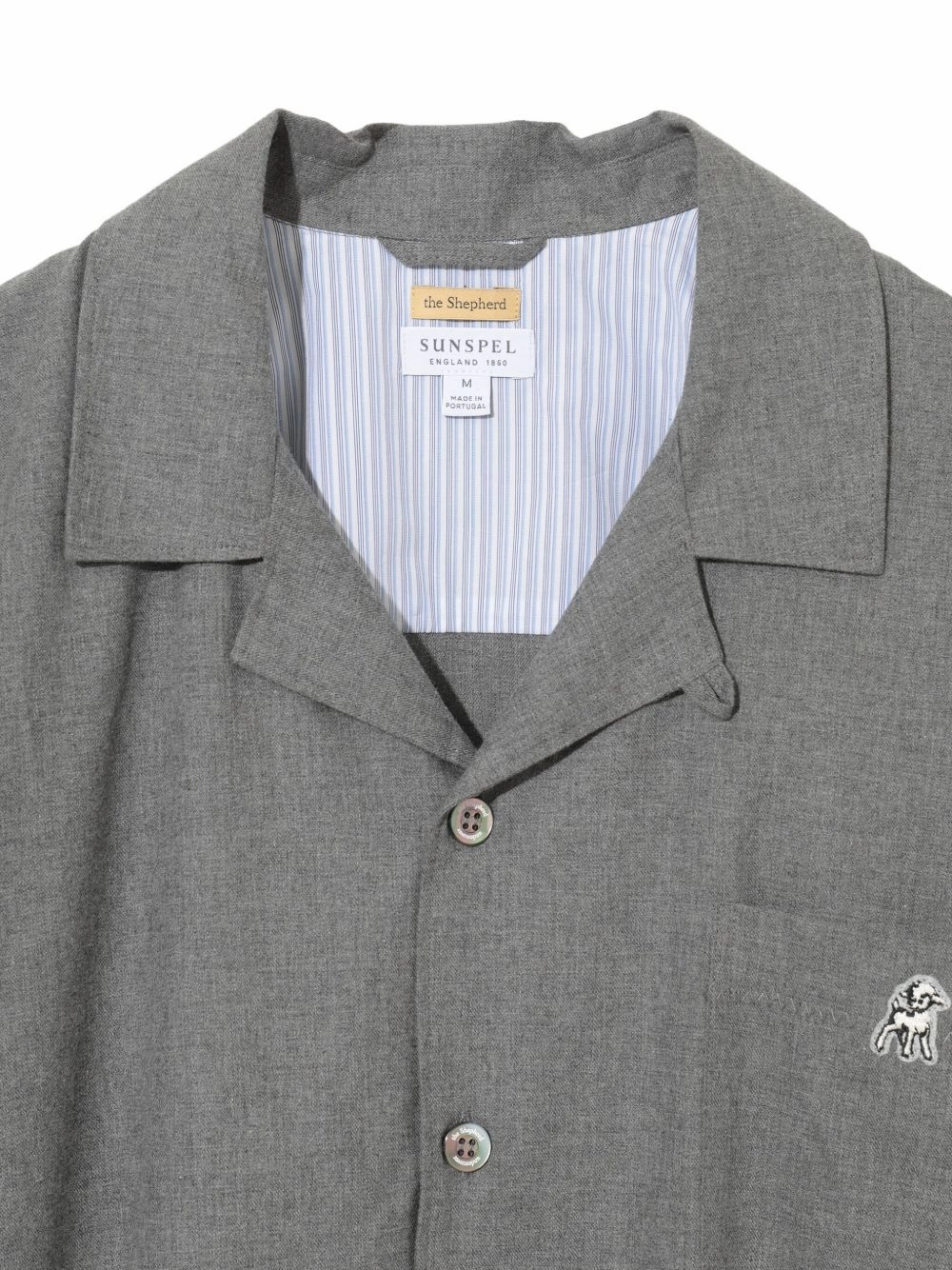 Pocket-Detail Button-Up Shirt