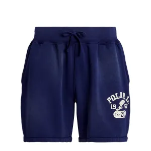 Polo Ralph Lauren 6-Inch Logo Fleece Short Cruise Navy mens shorts outlet store
