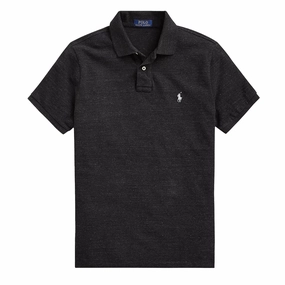 Polo Ralph Lauren Classic S/S Polo Black Marl Heather mens t-shirts outlet