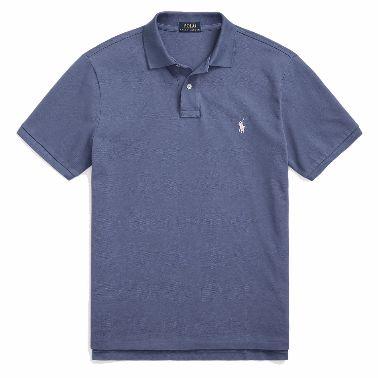 Polo Ralph Lauren Custom Slim Fit Mesh Polo Shirt Old Royal mens t-shirts outlet