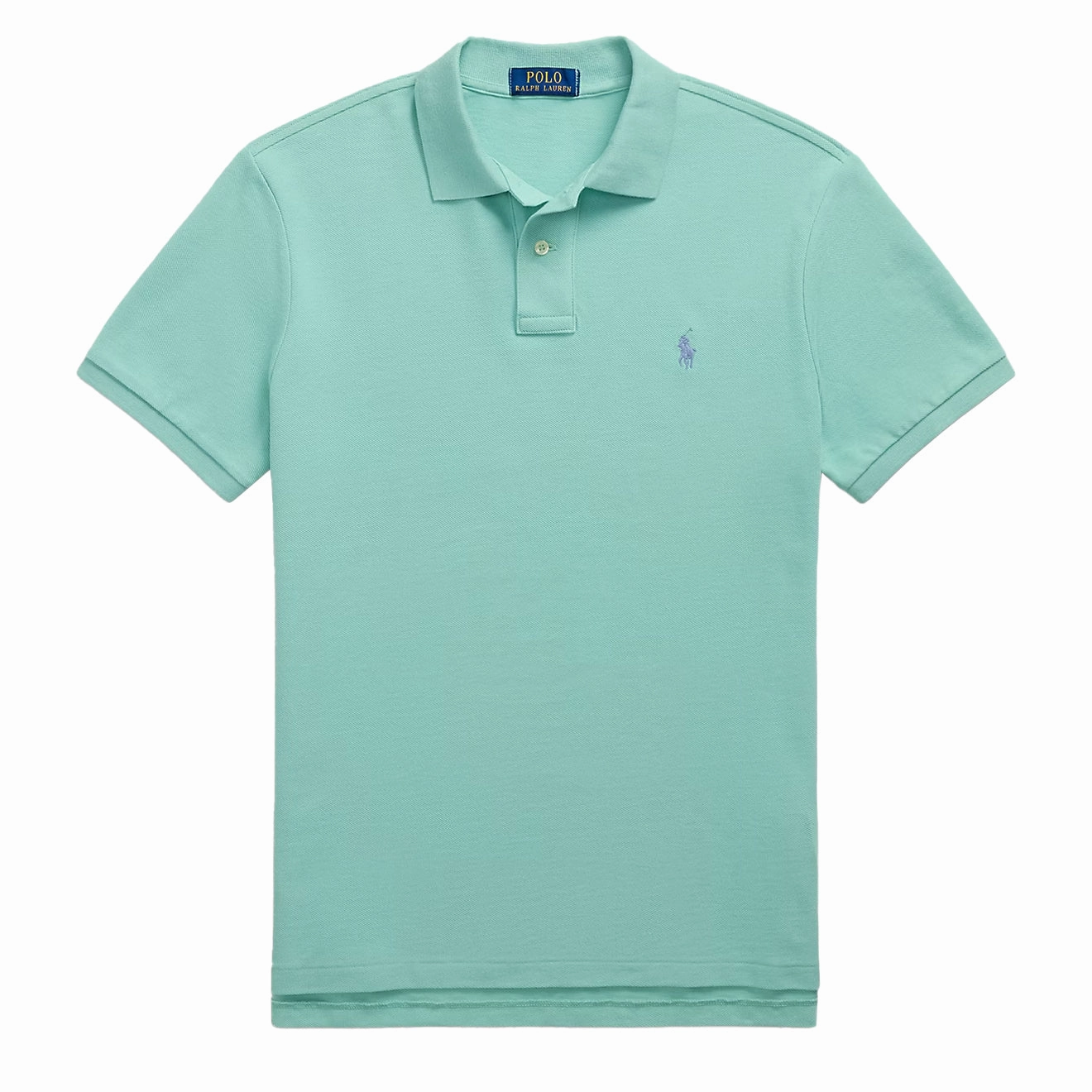 Polo Ralph Lauren Short Sleeve Knit Custom Slim Celadon mens t-shirts outlet
