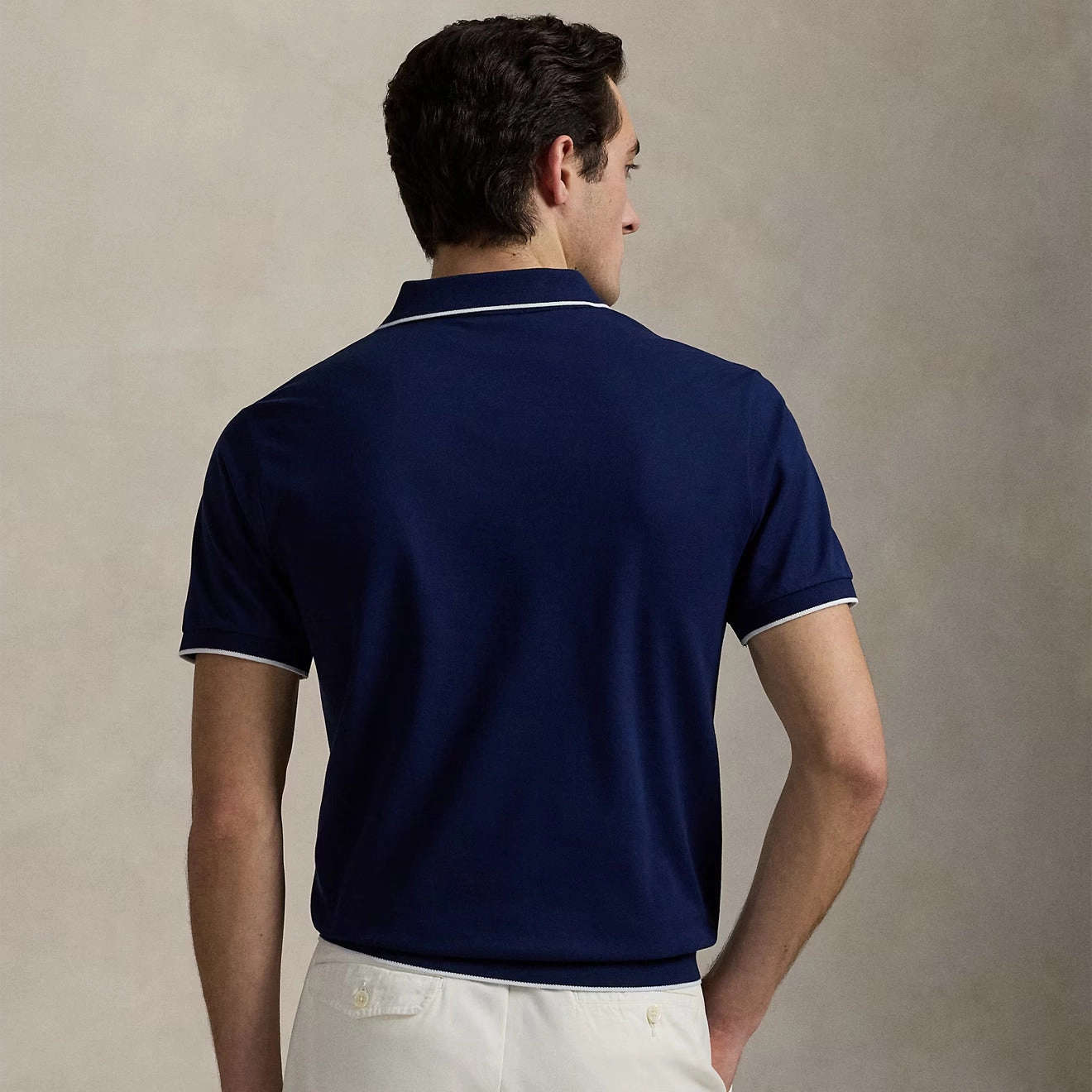 Polo Ralph Lauren Short Sleeve Polo Shirt Newport Navy