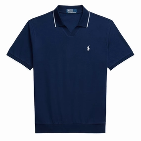 Polo Ralph Lauren Short Sleeve Polo Shirt Newport Navy mens t-shirts outlet