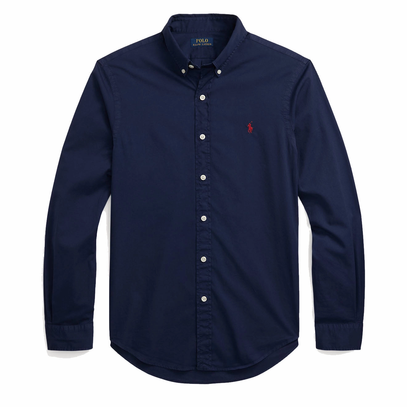Polo Ralph Lauren Slim Fit Twill Shirt Newport Navy mens tank tops best deals