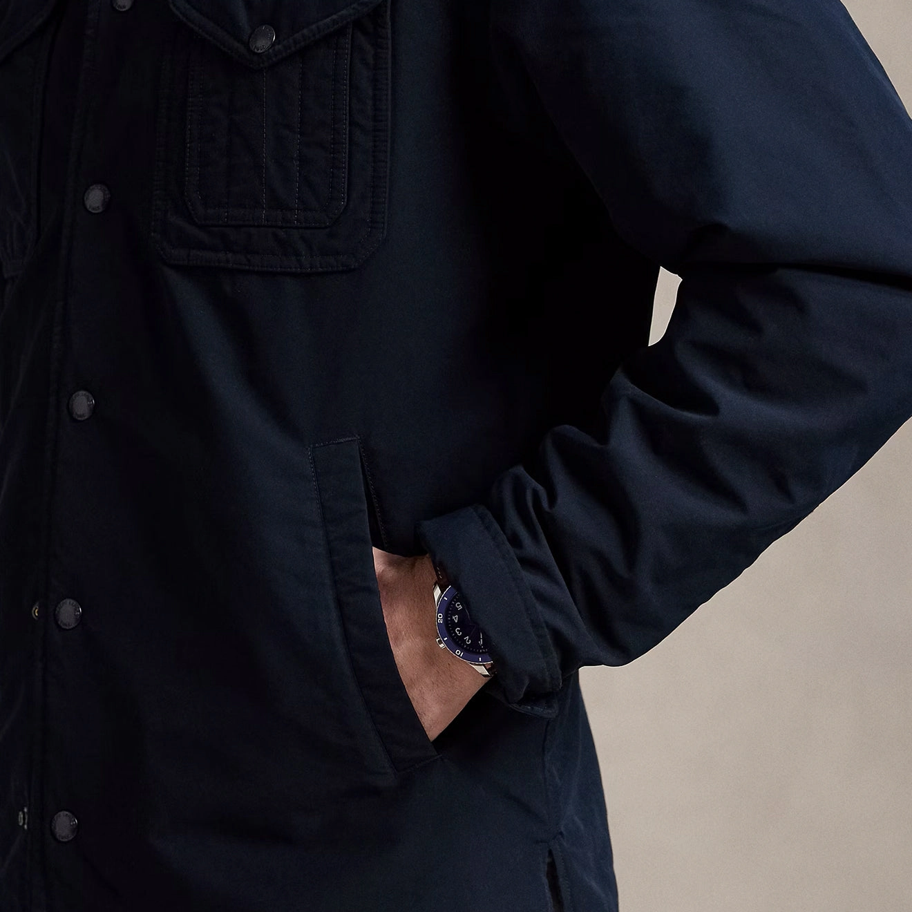 Polo Ralph Lauren The Pearson Shirt Jacket Collection Navy