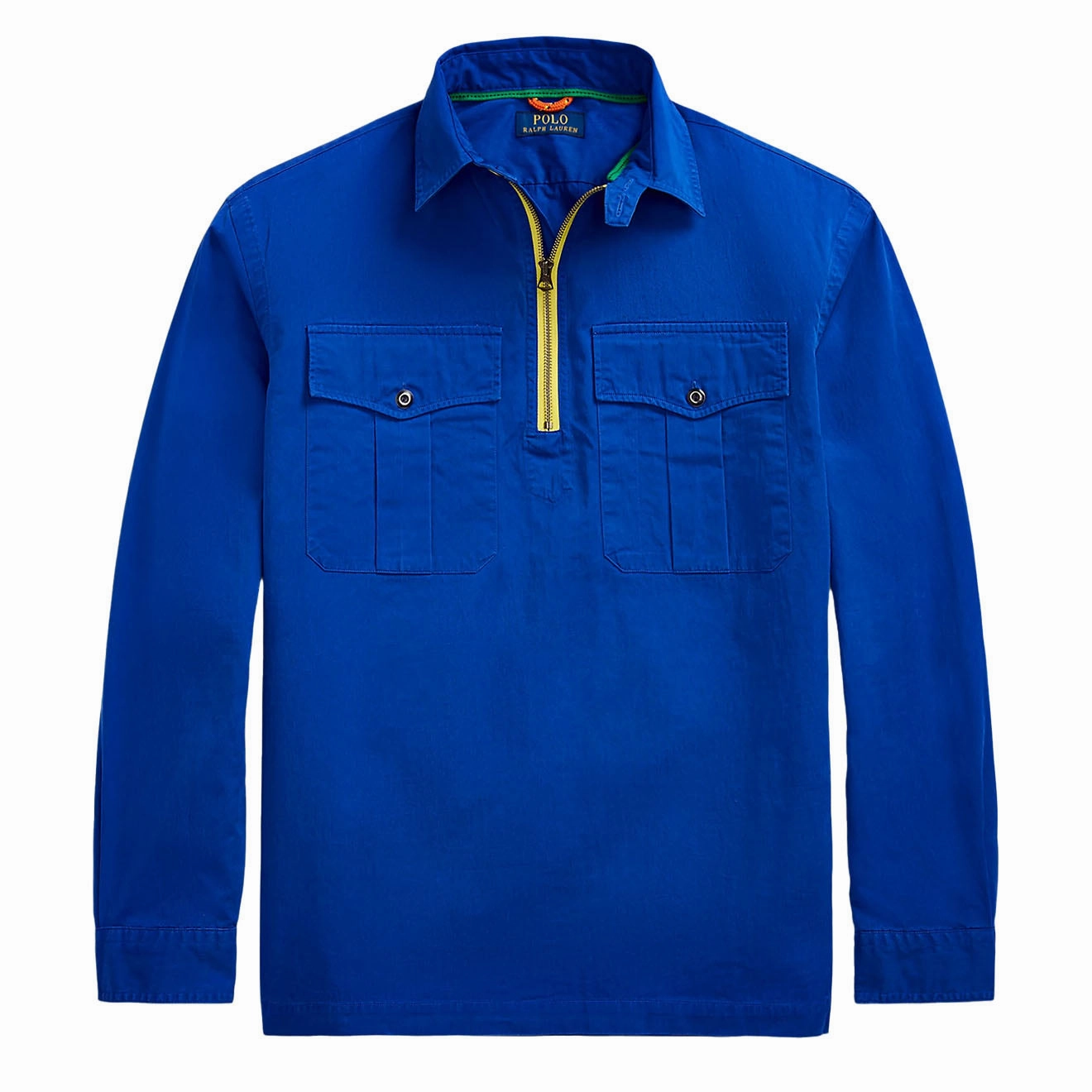Polo Ralph Lauren Twill Popover Workshirt Blue Saturn mens tank tops best deals