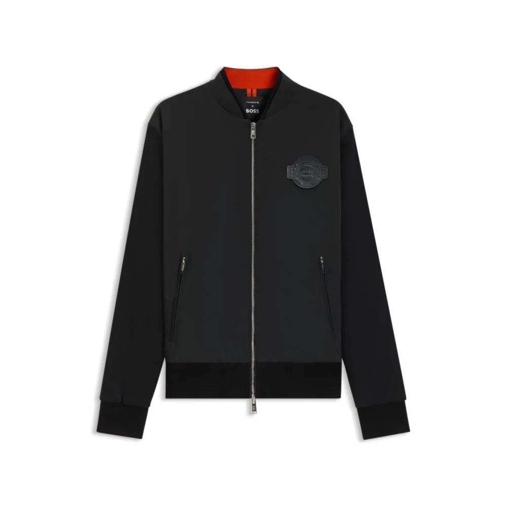 Porsche x  jacket in jersey
