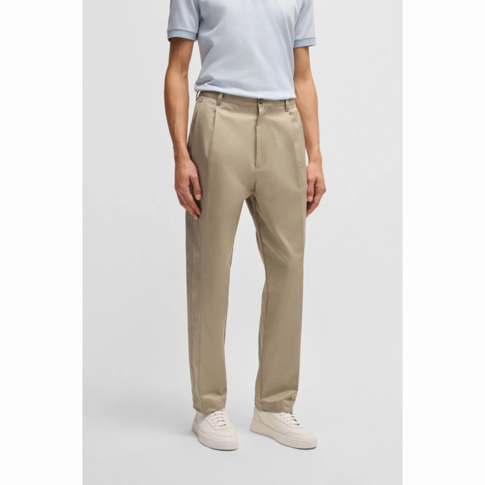 Porsche x  relaxed-fit trousers in cotton twill