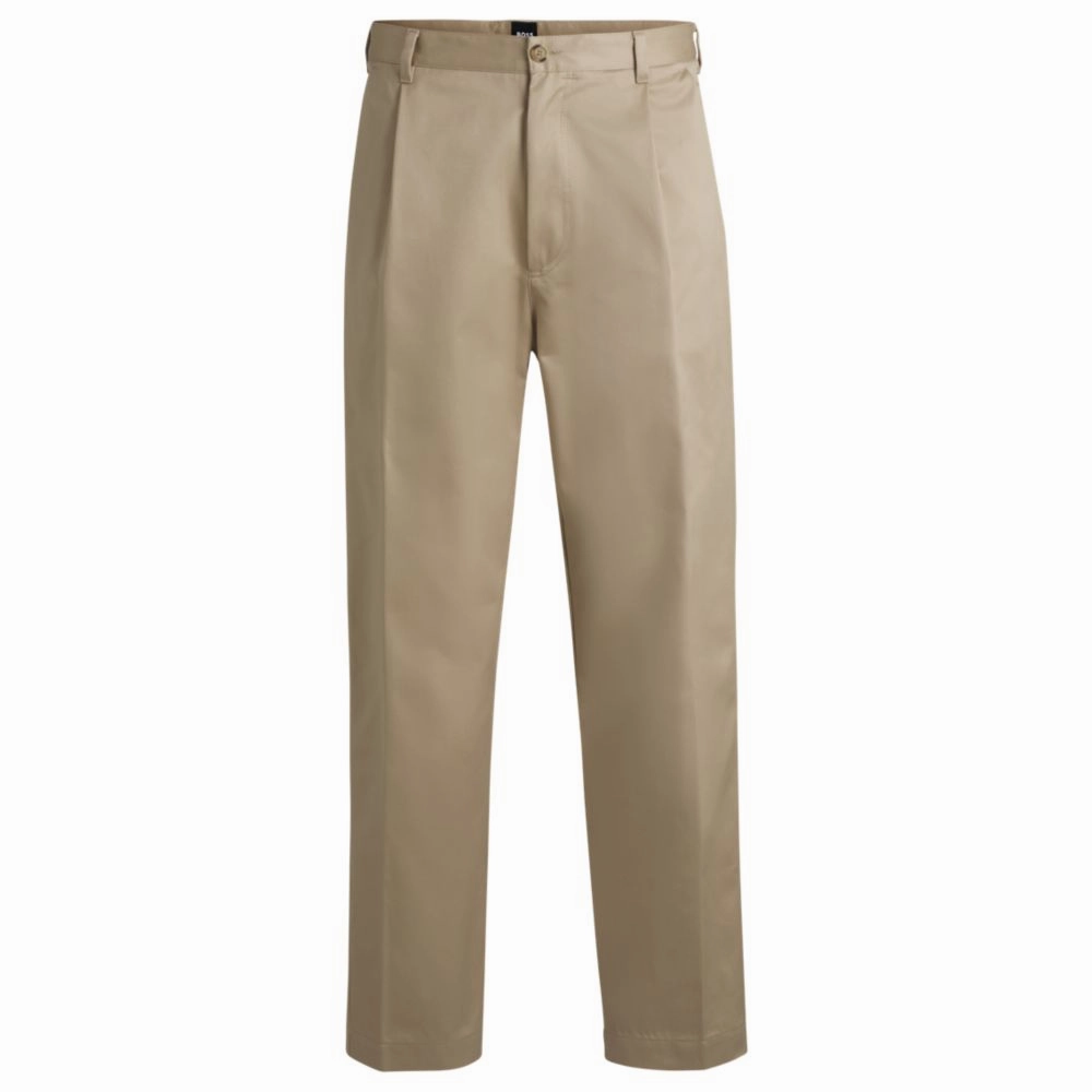 Porsche x  relaxed-fit trousers in cotton twill