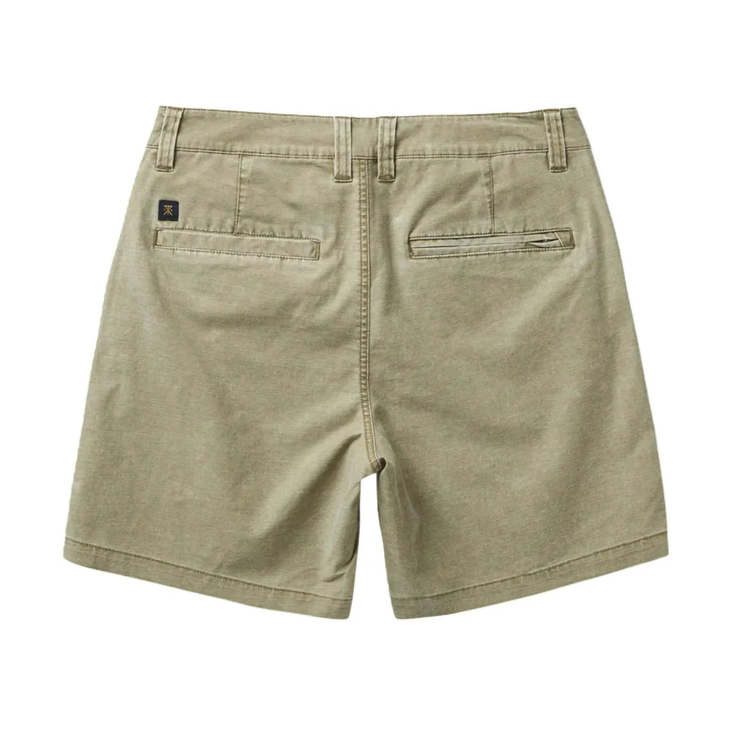 Porter Wash 17" Shorts In Dusty Green