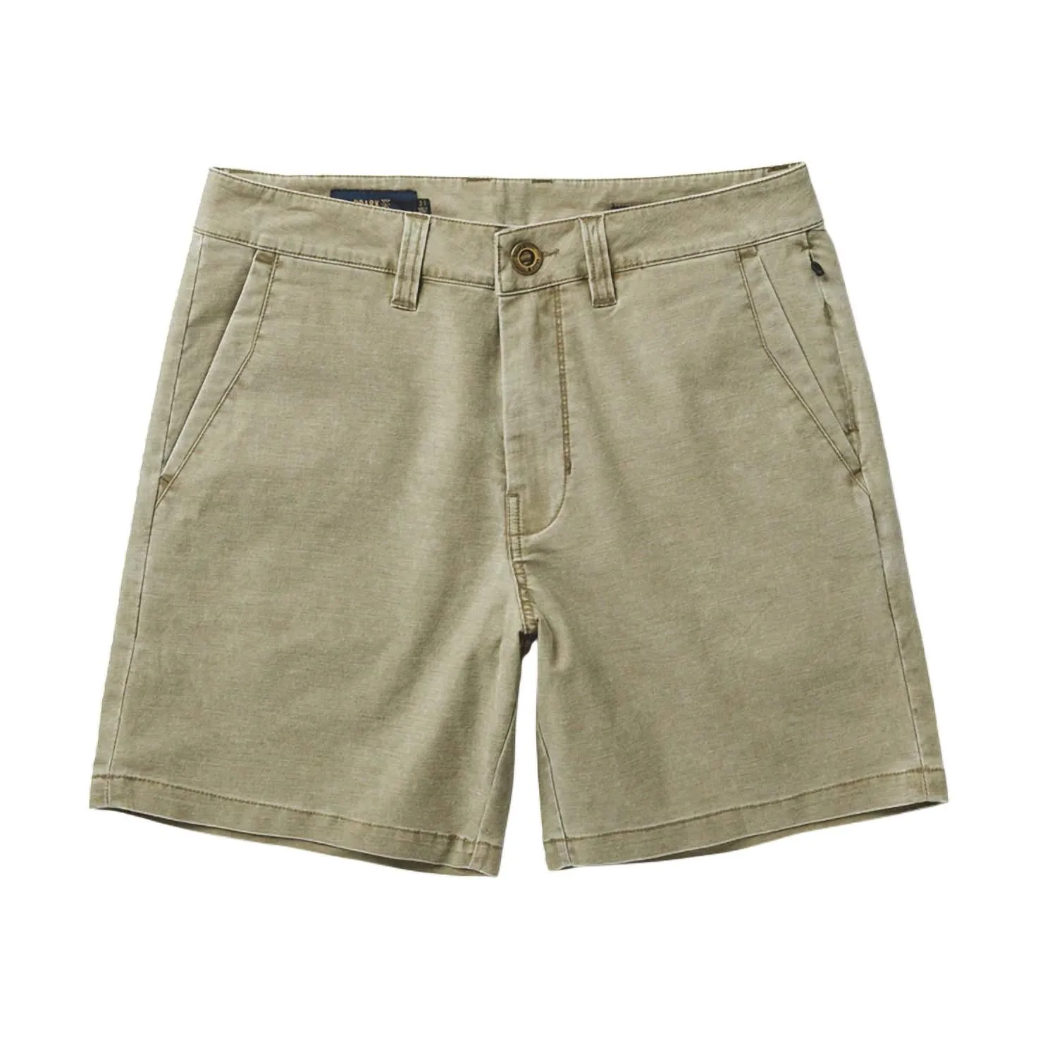 Porter Wash 17" Shorts In Dusty Green