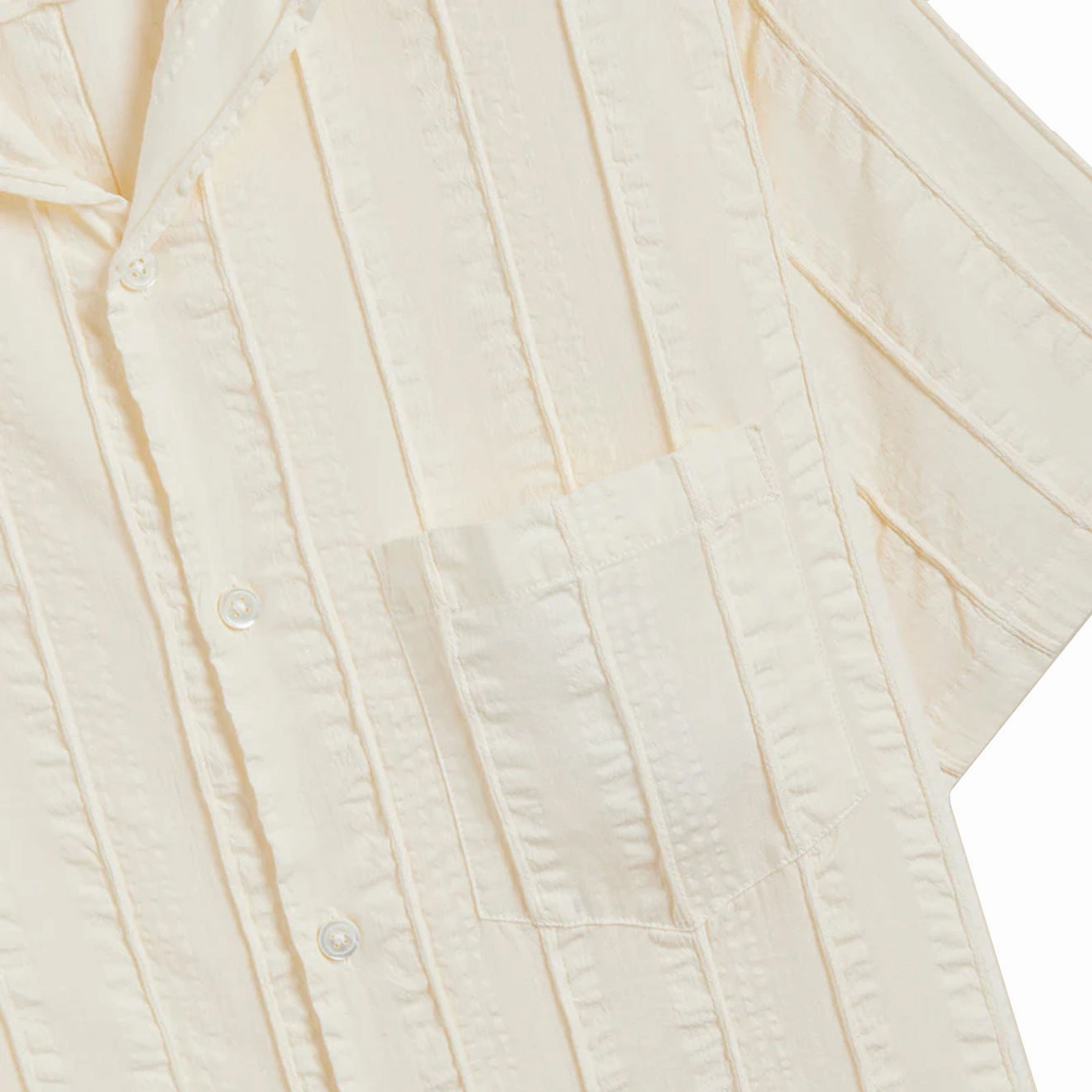 Portuguese Flannel Punta S/S shirt White