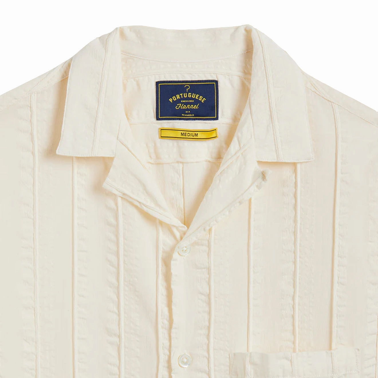 Portuguese Flannel Punta S/S shirt White