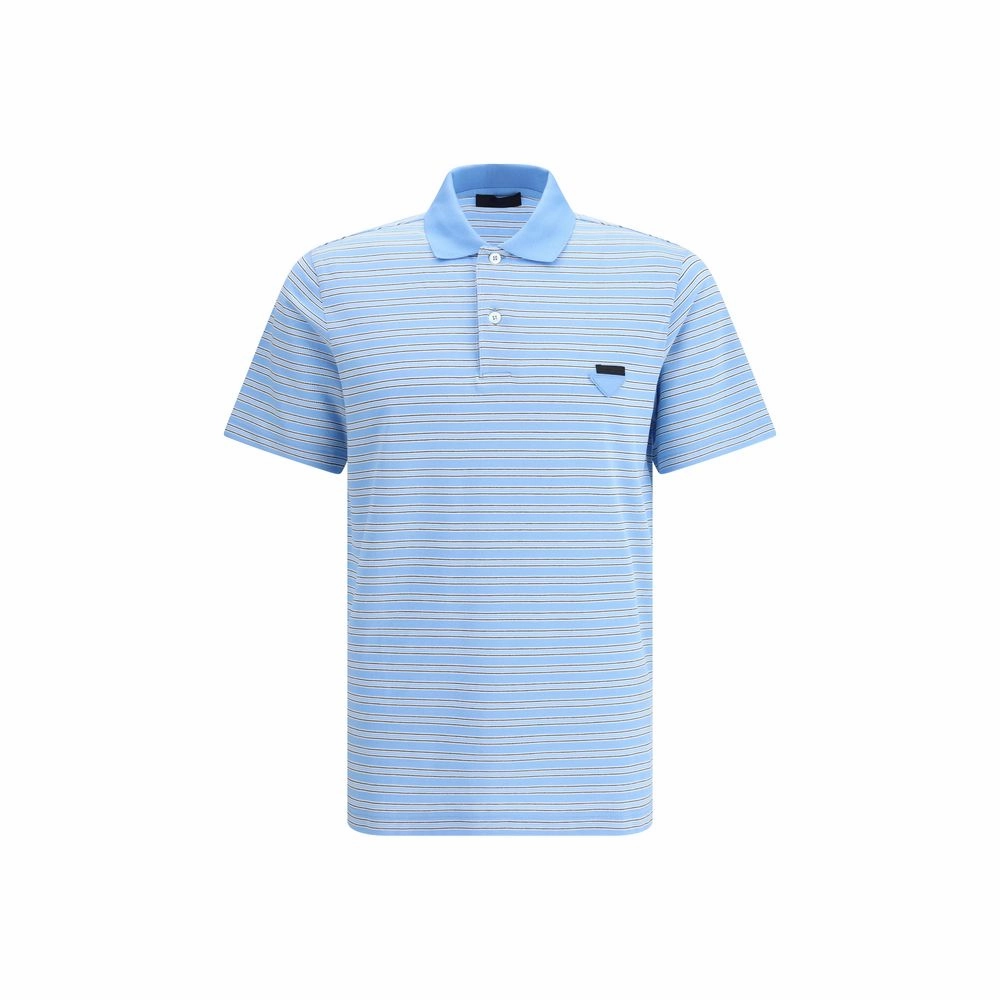Prada Striped Polo Men's Sweater