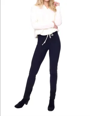 Precision Ponte Full-Length Slim Pant In Black Activewear Womens - sports bras best price