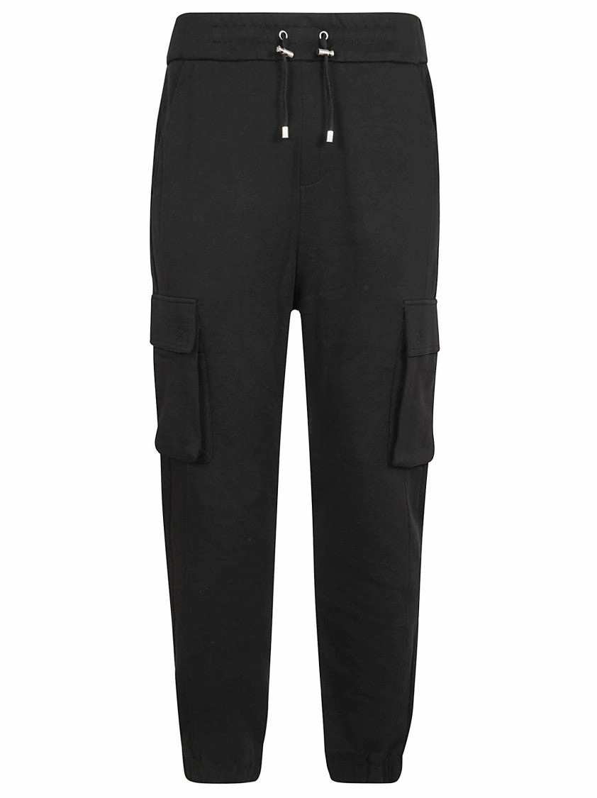 Print Cargo Sweatpants