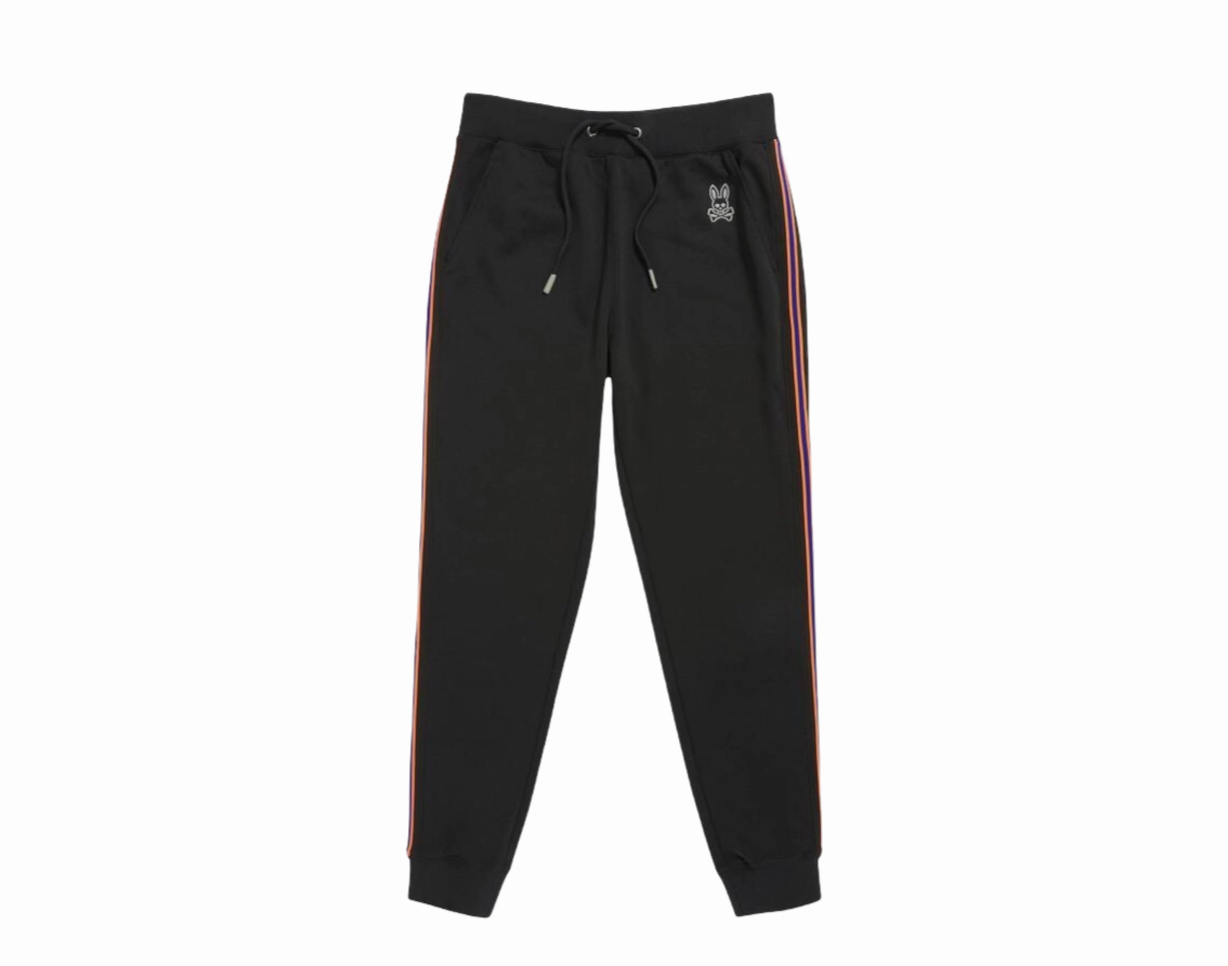 Psycho Bunny Crosby Track Black Pants B6P321Q1CP-BLK