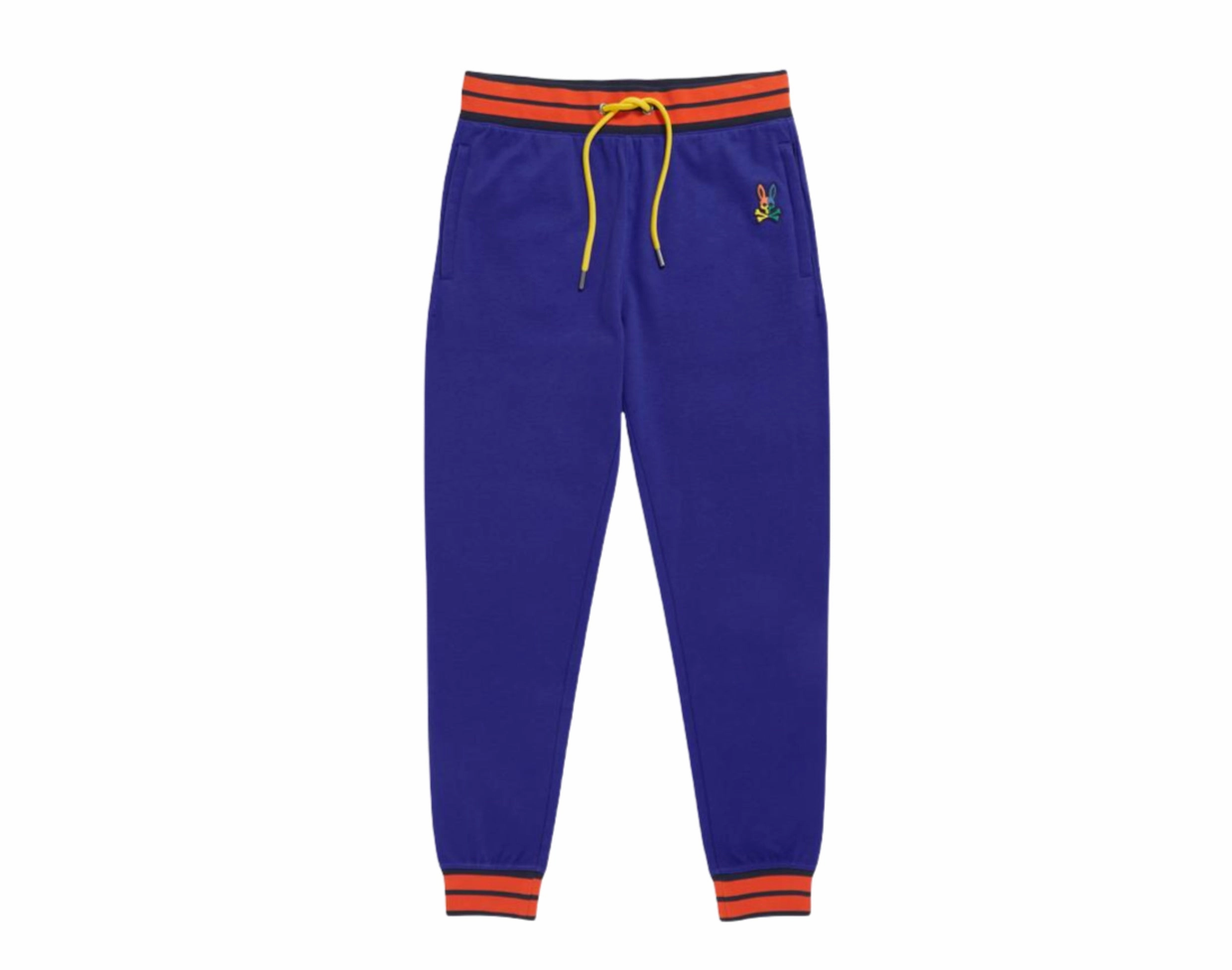 Psycho Bunny Warwick Color-Block Logo Bold Blue Pants B6P112Q1FT-BLD