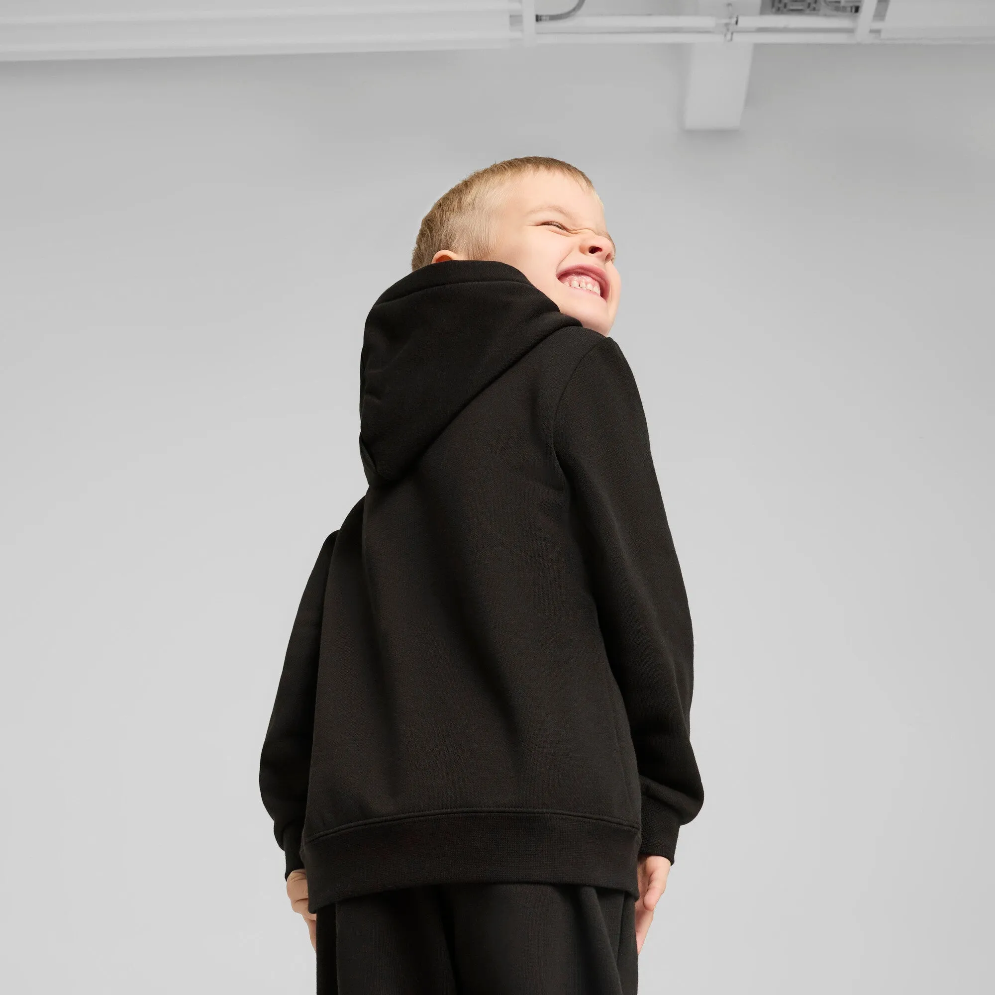 PUMA Little Kids Boys' Essentials No. 1 Logo Fleece Hoodie