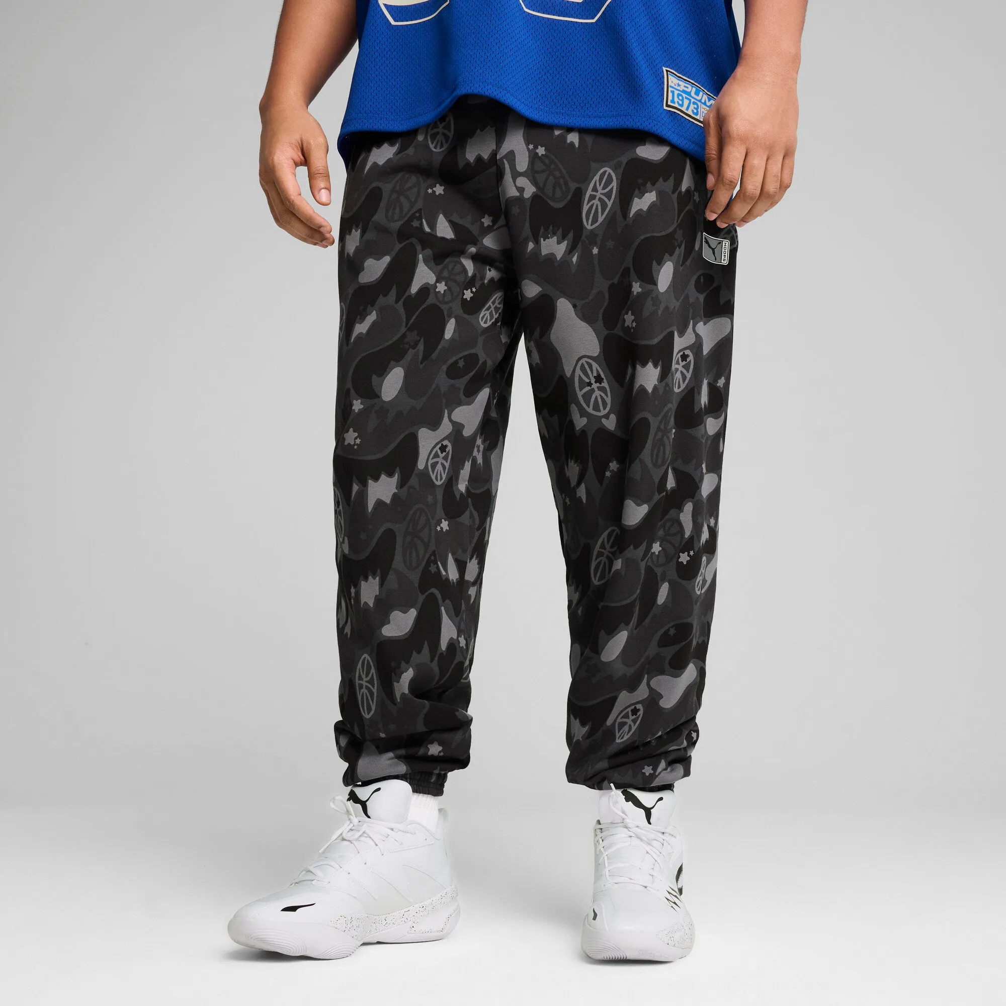 PUMA Men's Dress Code Camo Basketball Sweatpants