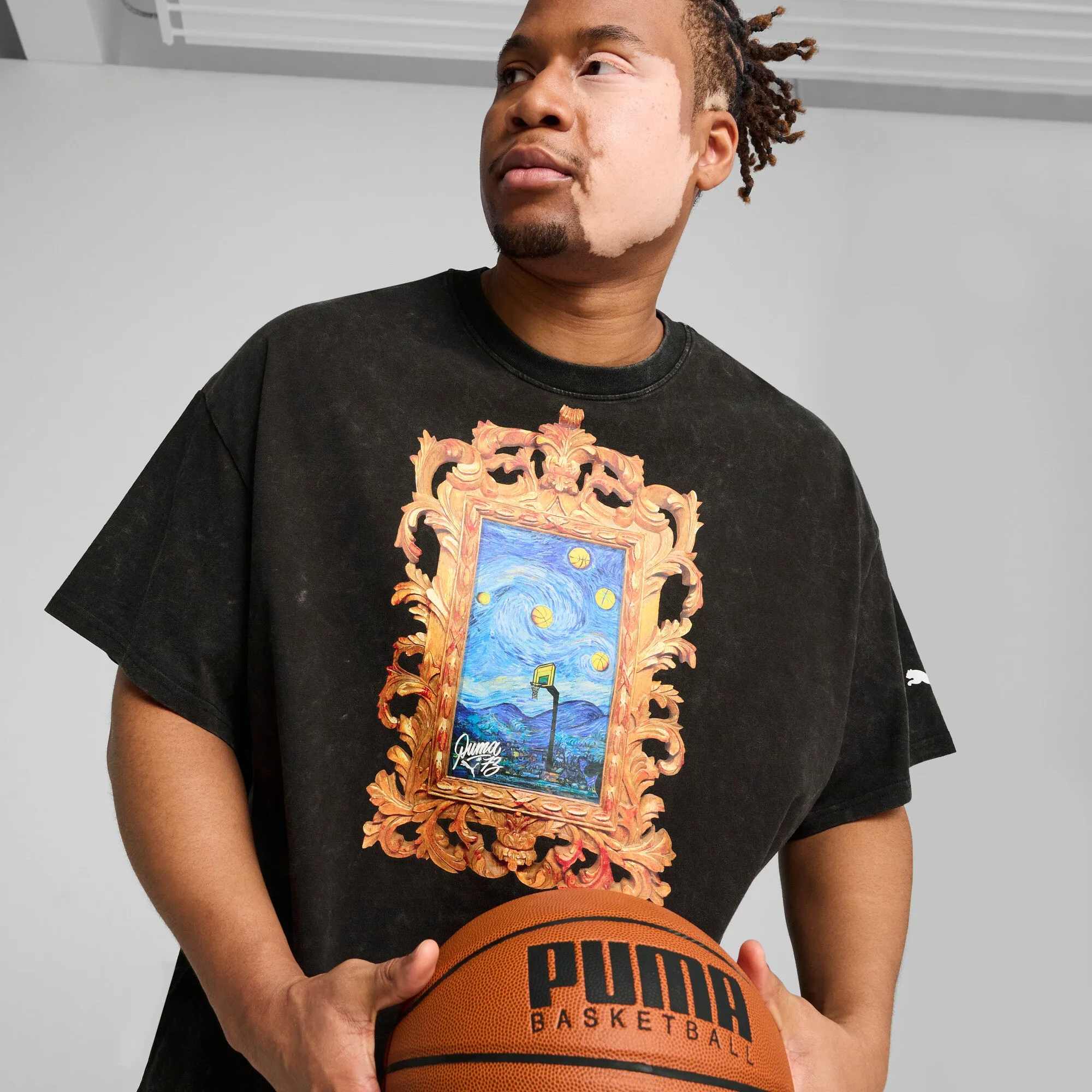 PUMA Men's Dylan Exhibit Basketball Tee