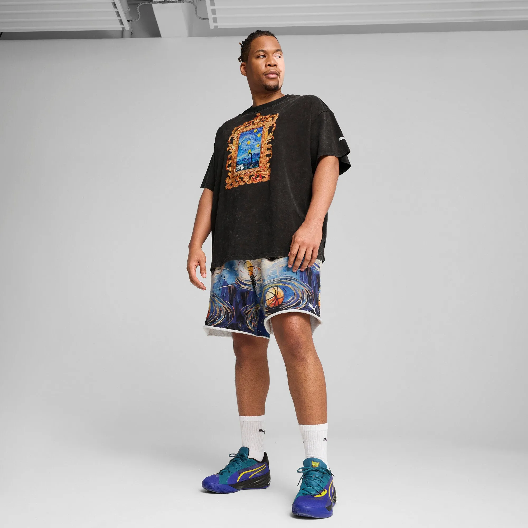PUMA Men's Dylan Exhibit Basketball Tee