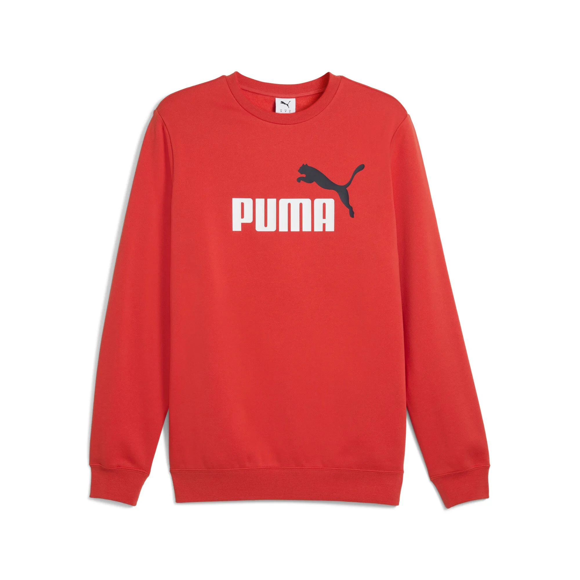PUMA Men's Essentials 2 Colour No. 1 Logo Crew Neck Fleece Sweater Men