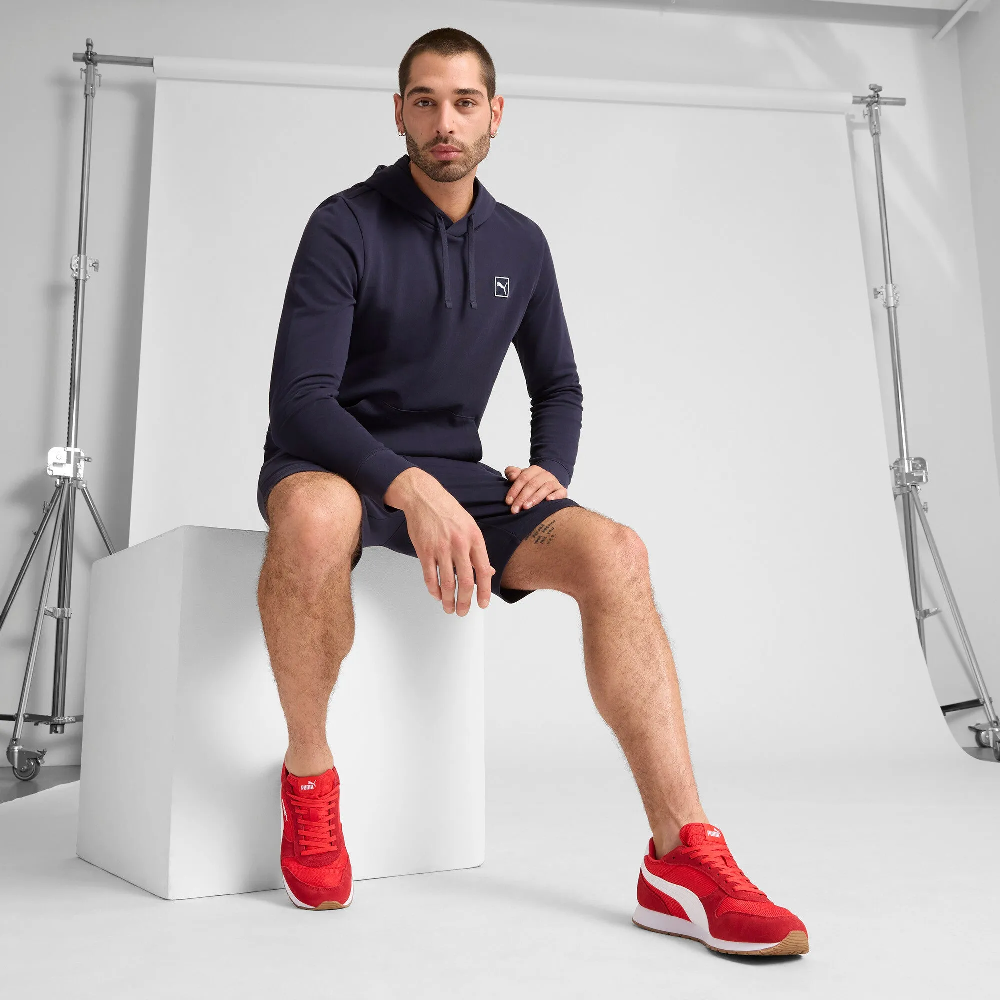 PUMA Men's Essentials Elevated Hoodie