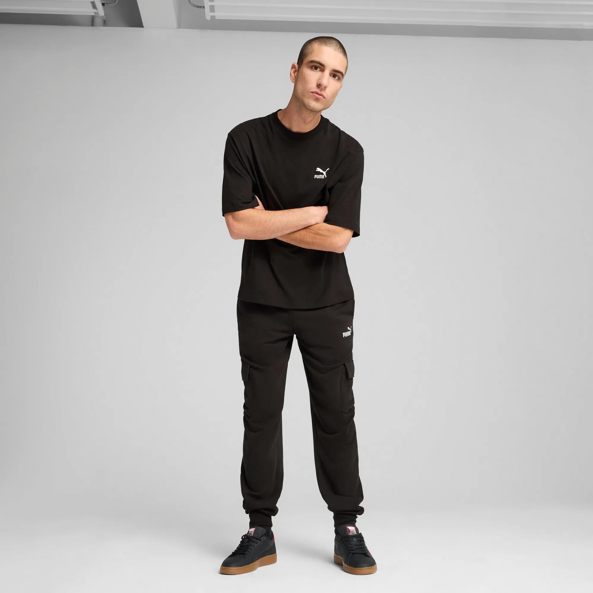 PUMA Men's Essentials No. 1 Logo Cargo Pants