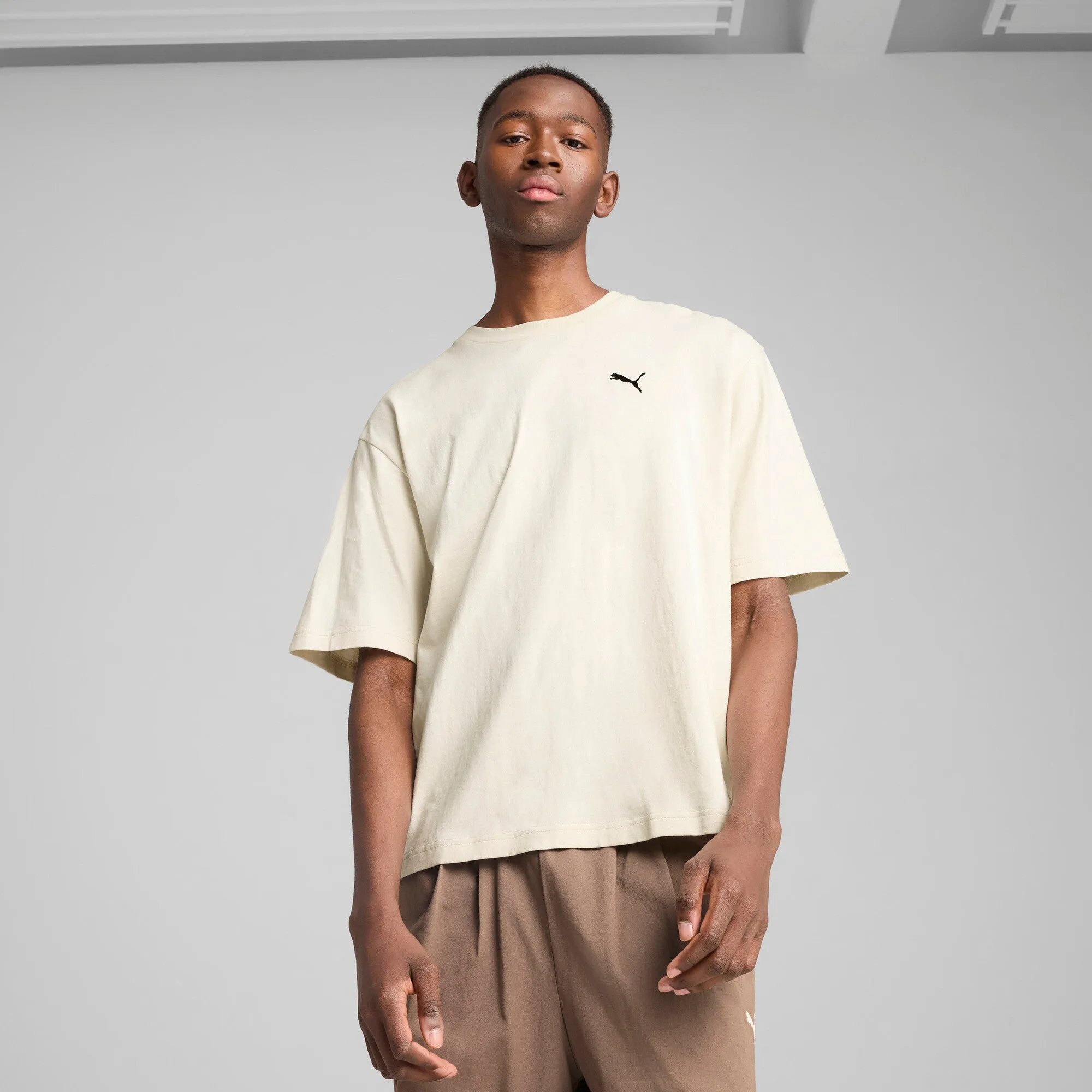 PUMA WARDROBE ESSENTIALS Men's Boxy Tee