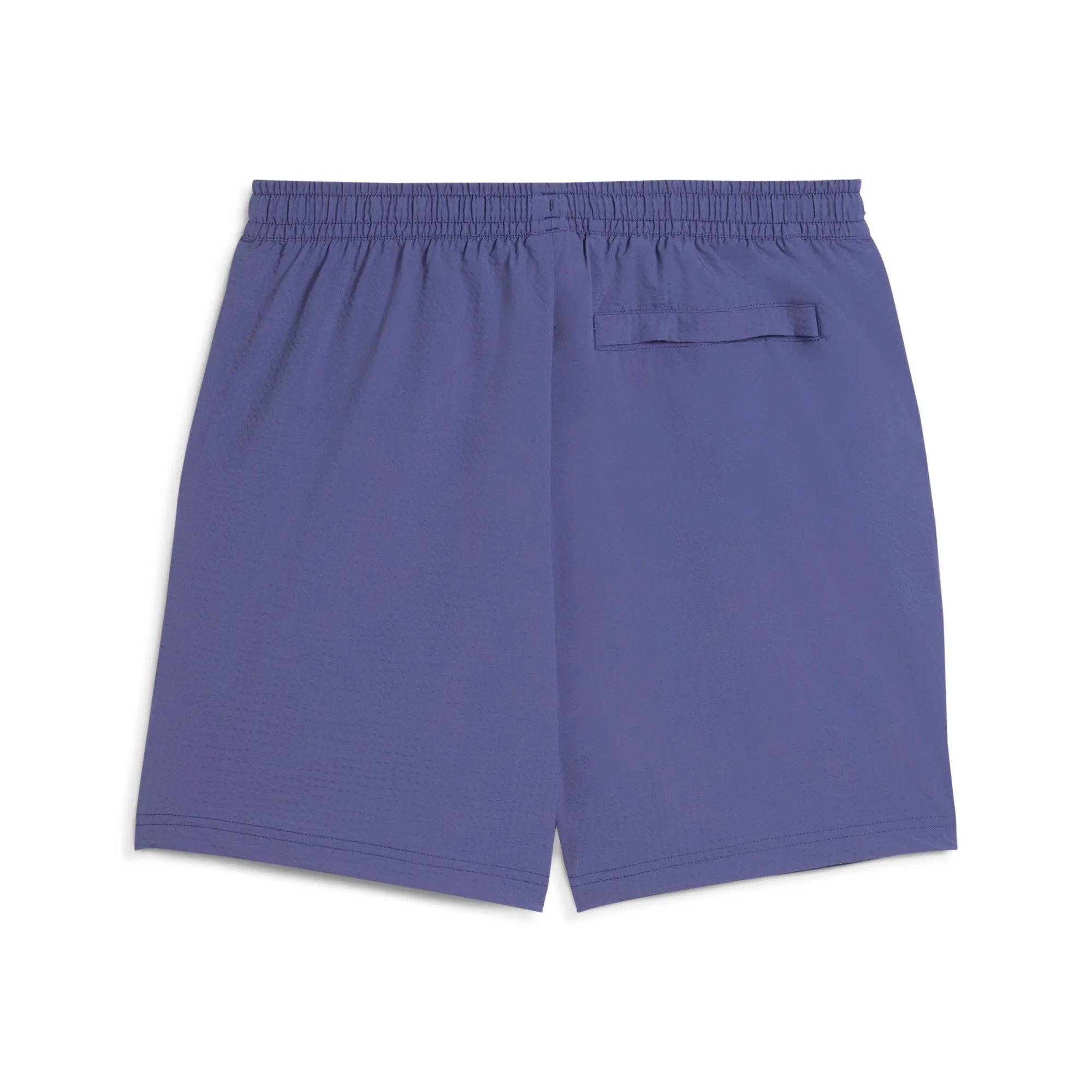 PUMA WARDROBE ESSENTIALS Men's Seersucker Relaxed 6" Shorts