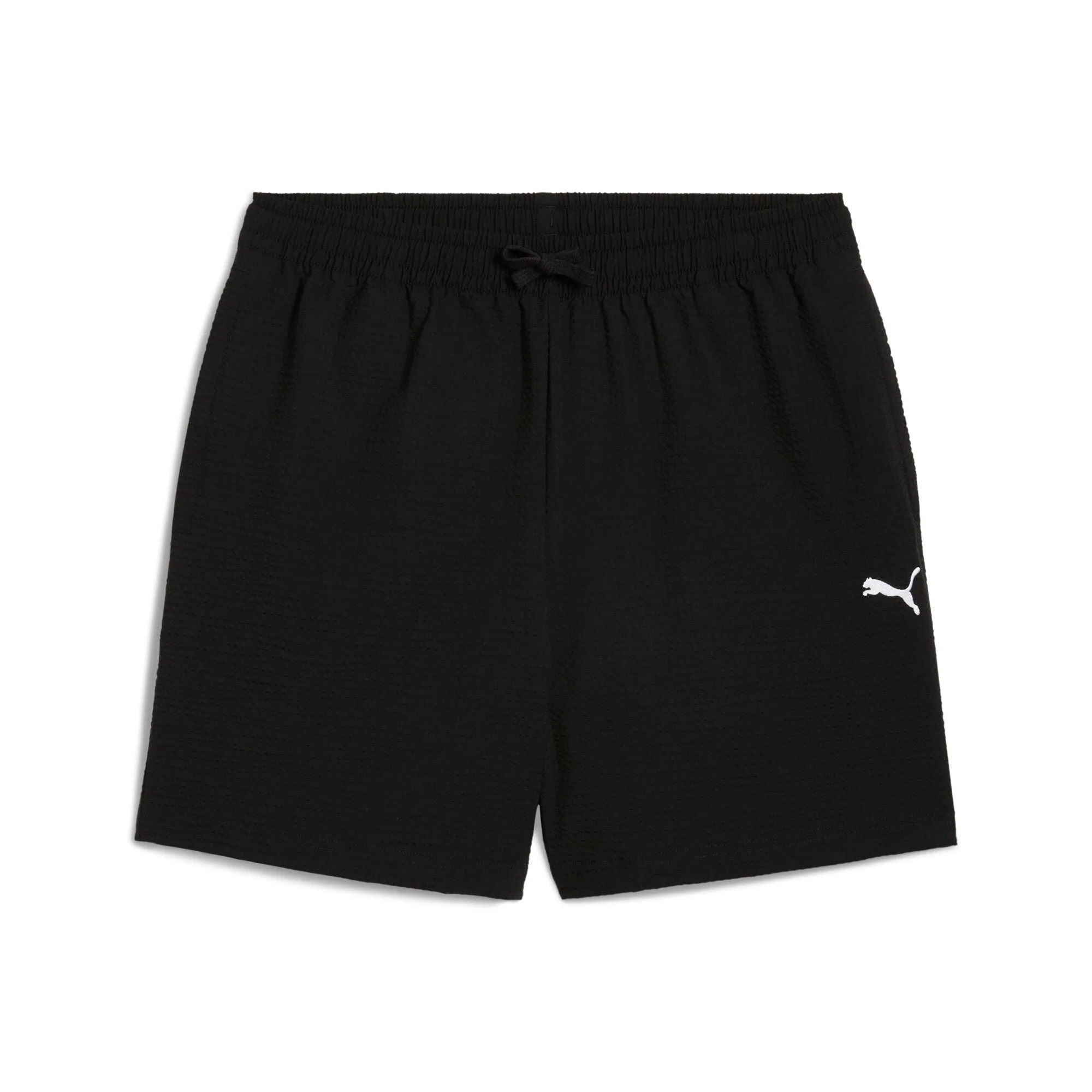PUMA WARDROBE ESSENTIALS Men's Seersucker Relaxed 6" Shorts