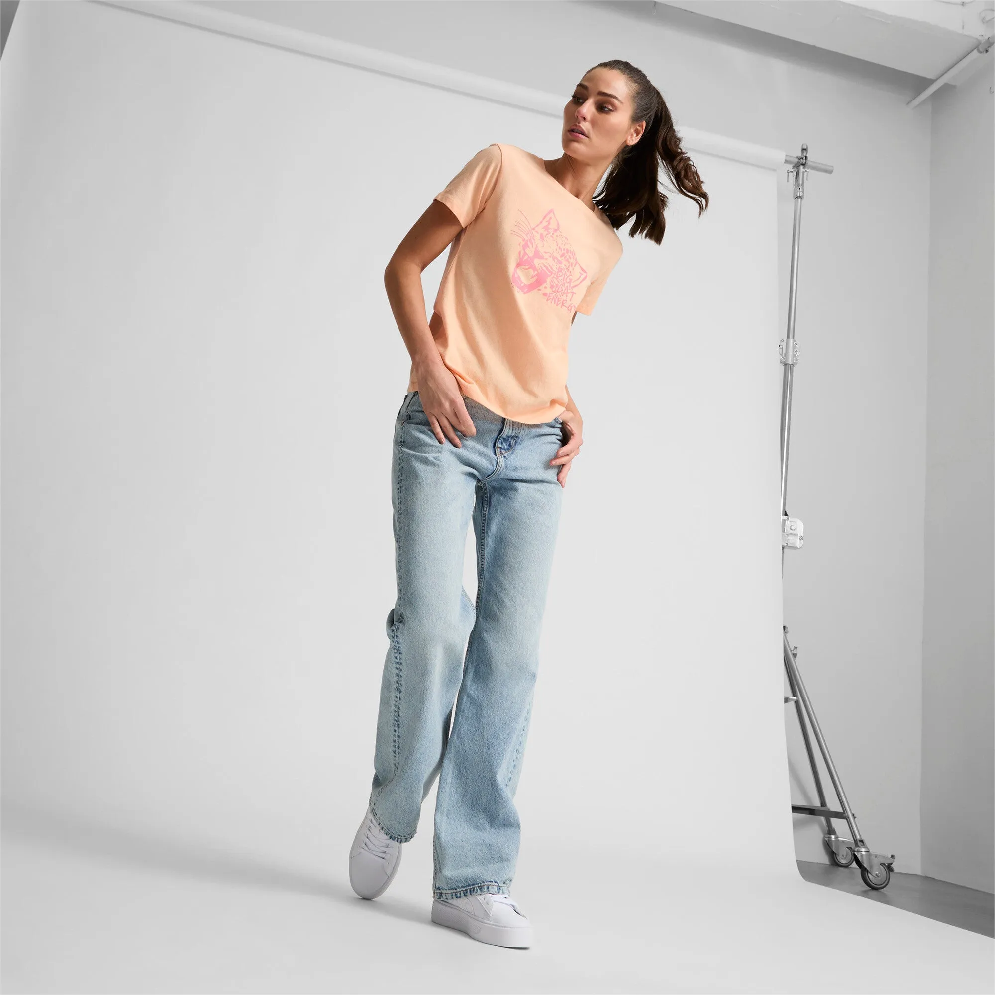 PUMA Women's Big Cat Energy Tee