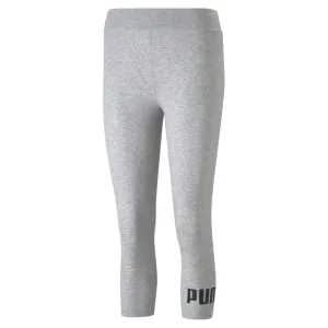 PUMA Women's Essentials 3/4 Logo Leggings Activewear Womens - cheap workout clothes for women