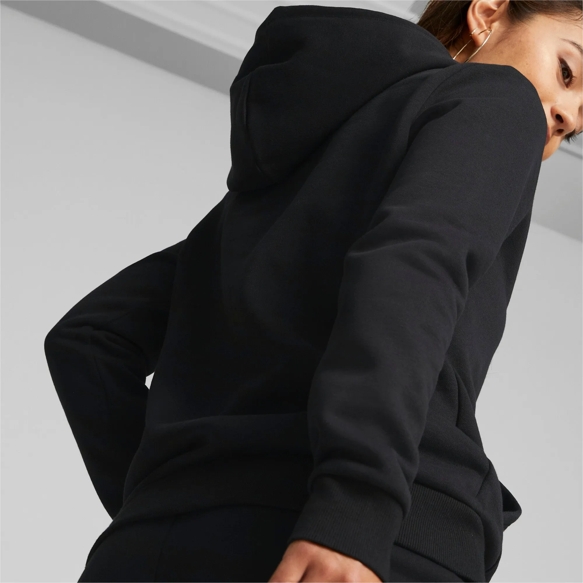 PUMA Women's Essentials  Embroidery Hoodie