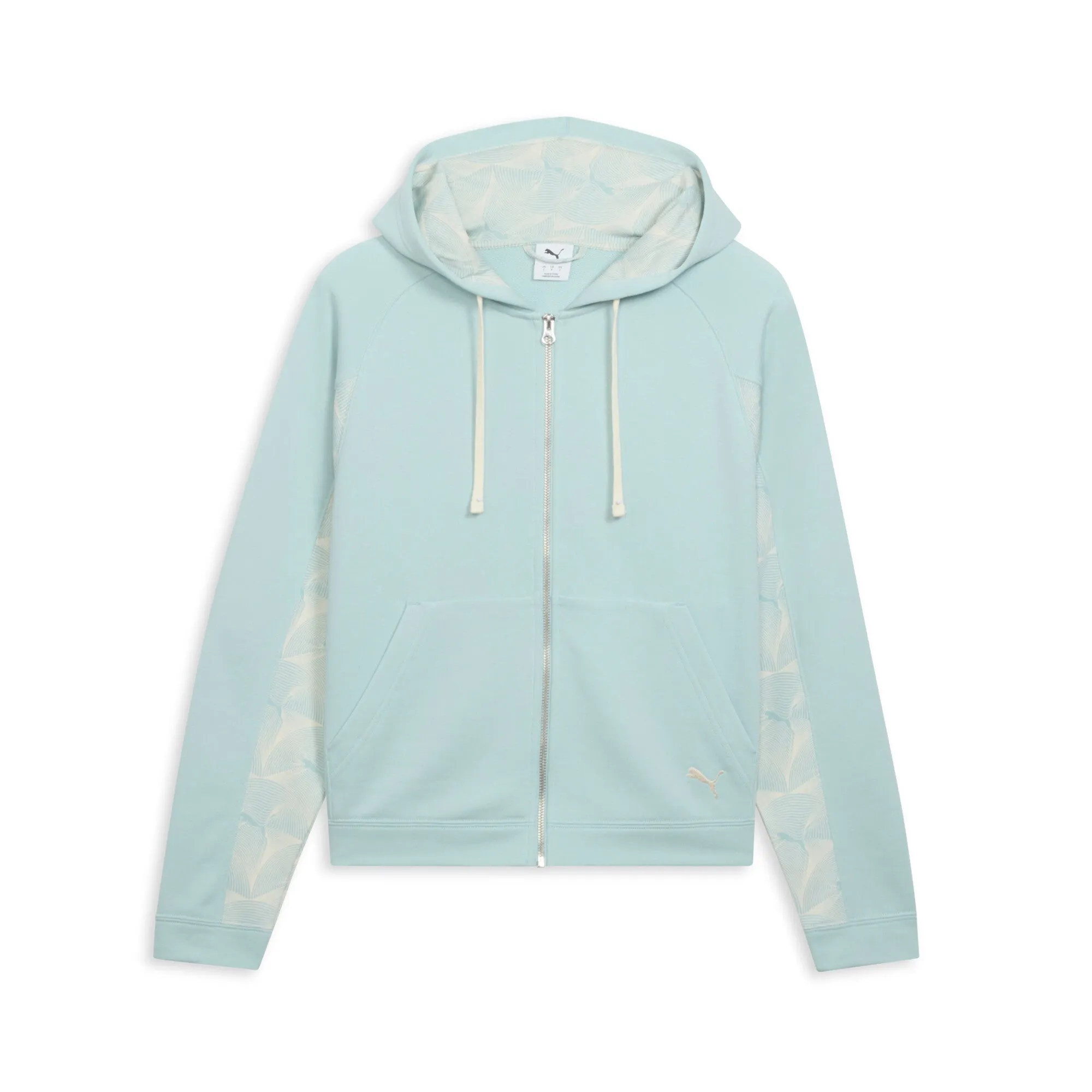 PUMA Women's ESSENTIALS GRAPHIC Full-Zip Hoodie