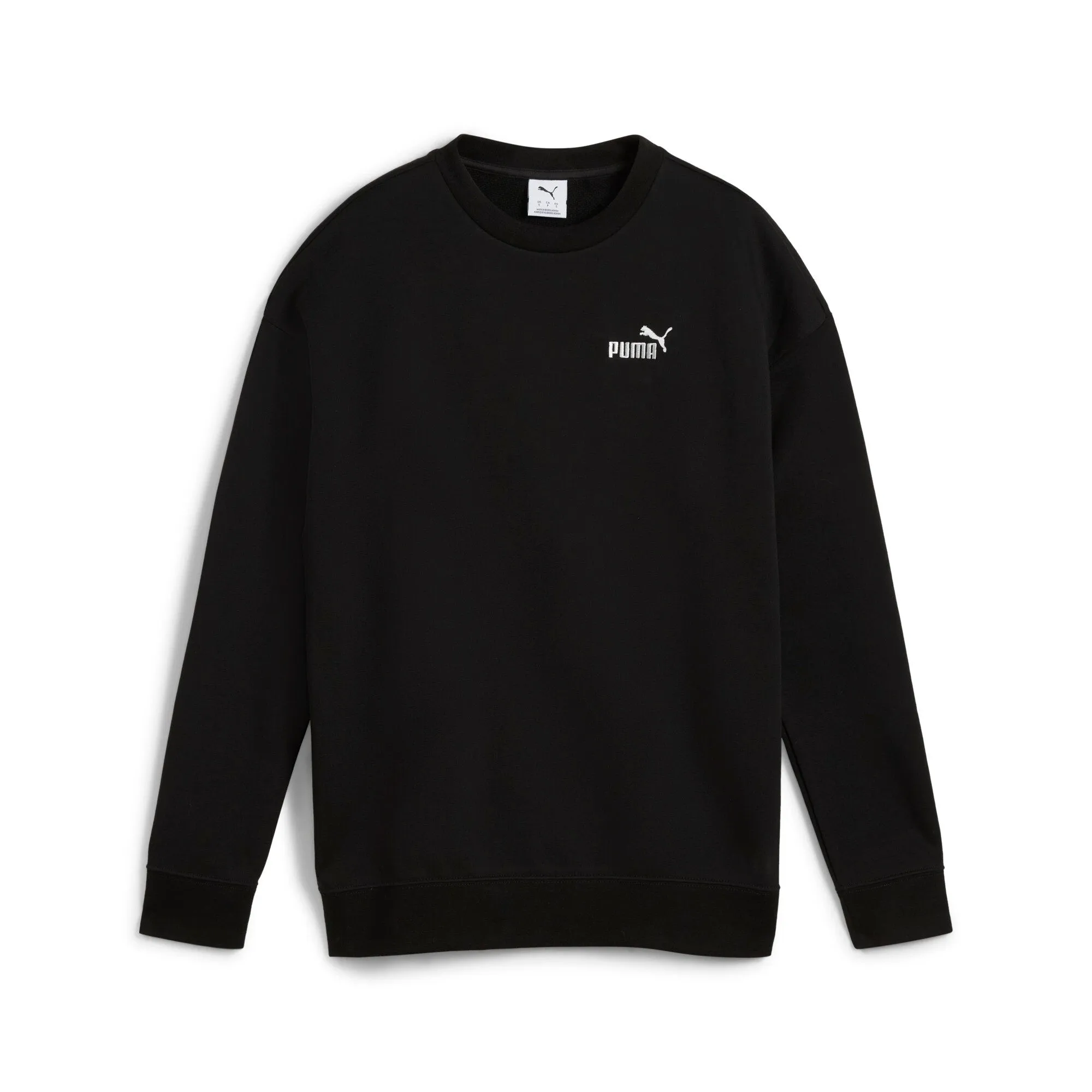 PUMA Women's Essentials Small No. 1 Logo Relaxed Crew Sweater Activewear Womens - cheap workout clothes for women