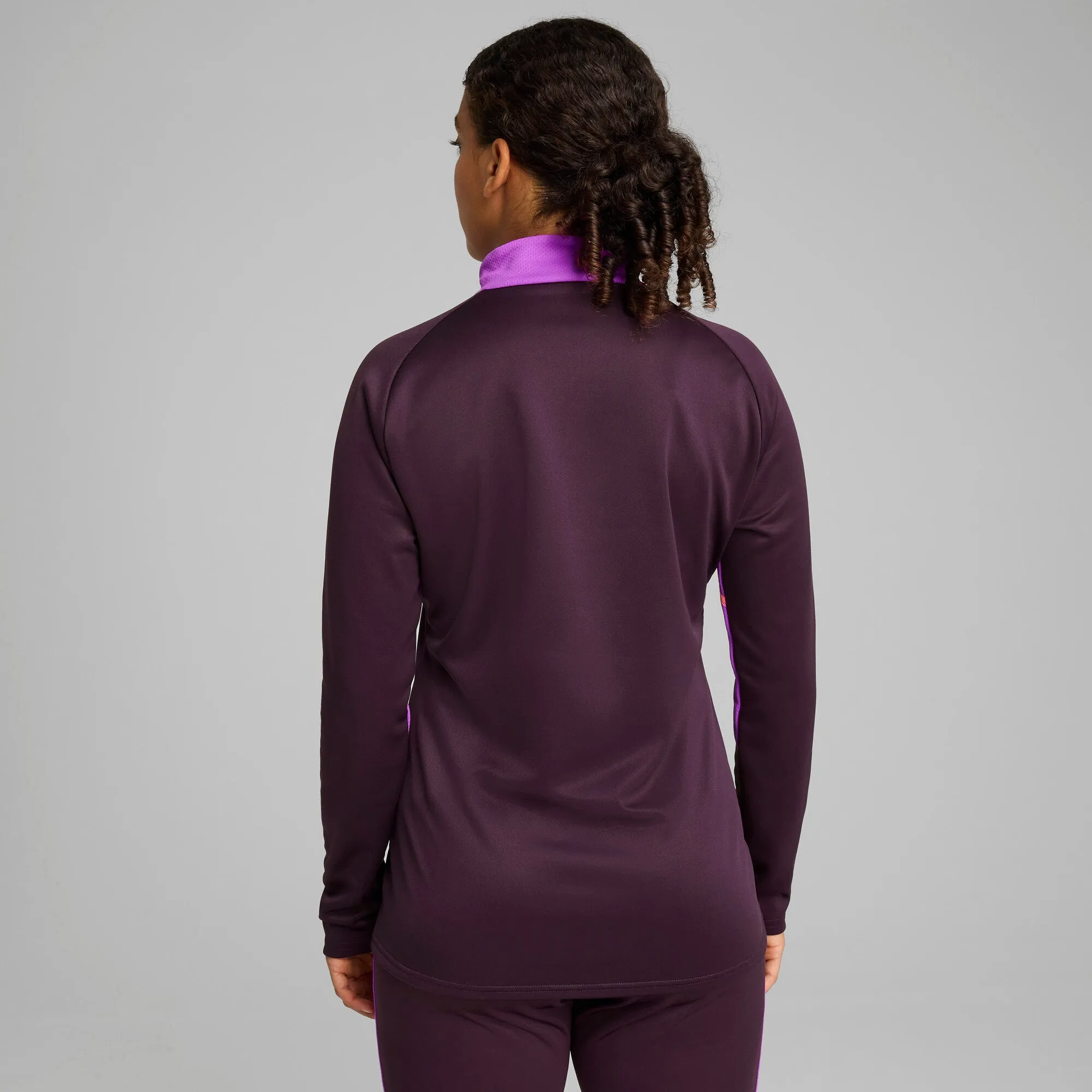 PUMA Women's IndividualBLAZE Quarter-Zip Soccer Top