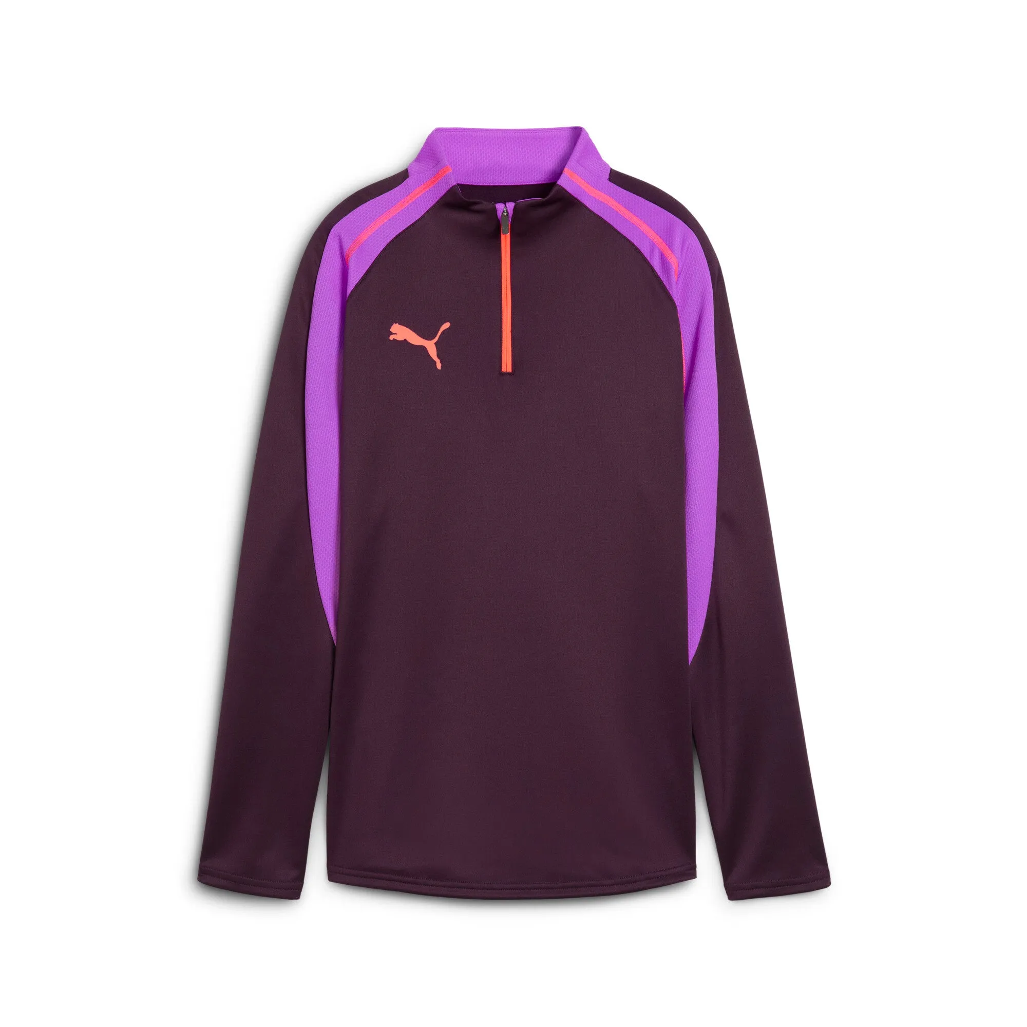 PUMA Women's IndividualBLAZE Quarter-Zip Soccer Top Activewear Womens - yoga pants clearance