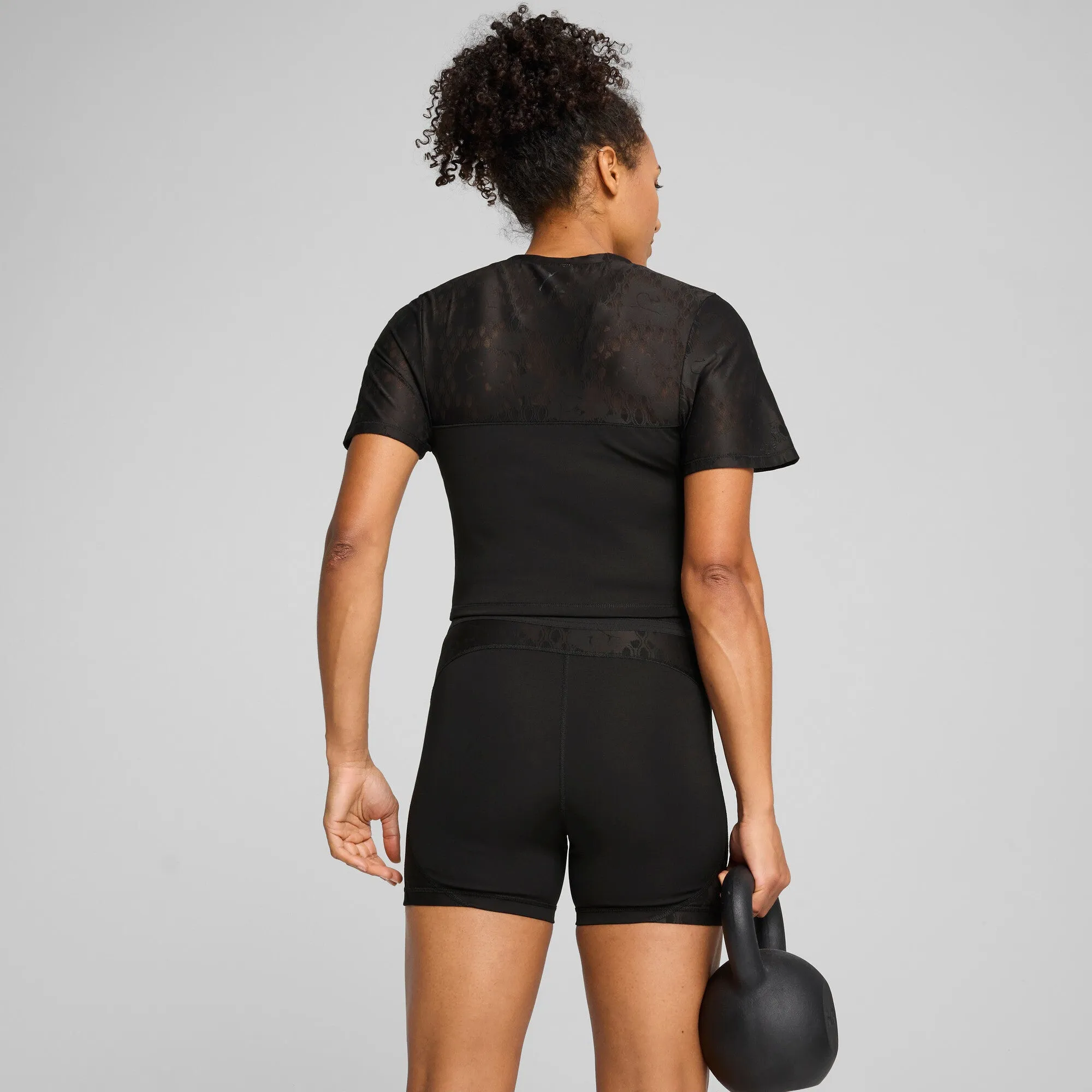 PUMA Women's LACE Crop Top