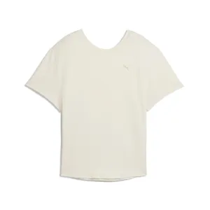 PUMA Women's MOVE CLOUDSPUN Loose Fit Tee Activewear Womens - gym outfits discount