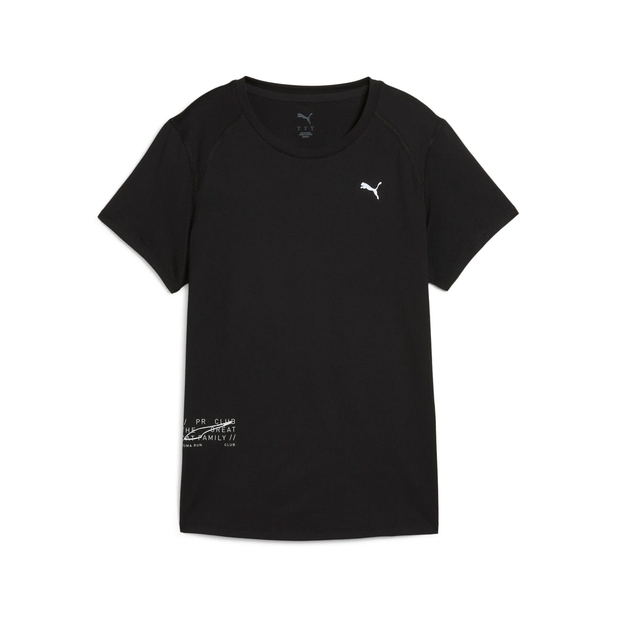 PUMA Women's RUN Graphic Mesh Tee Activewear Womens - cheap workout clothes for women