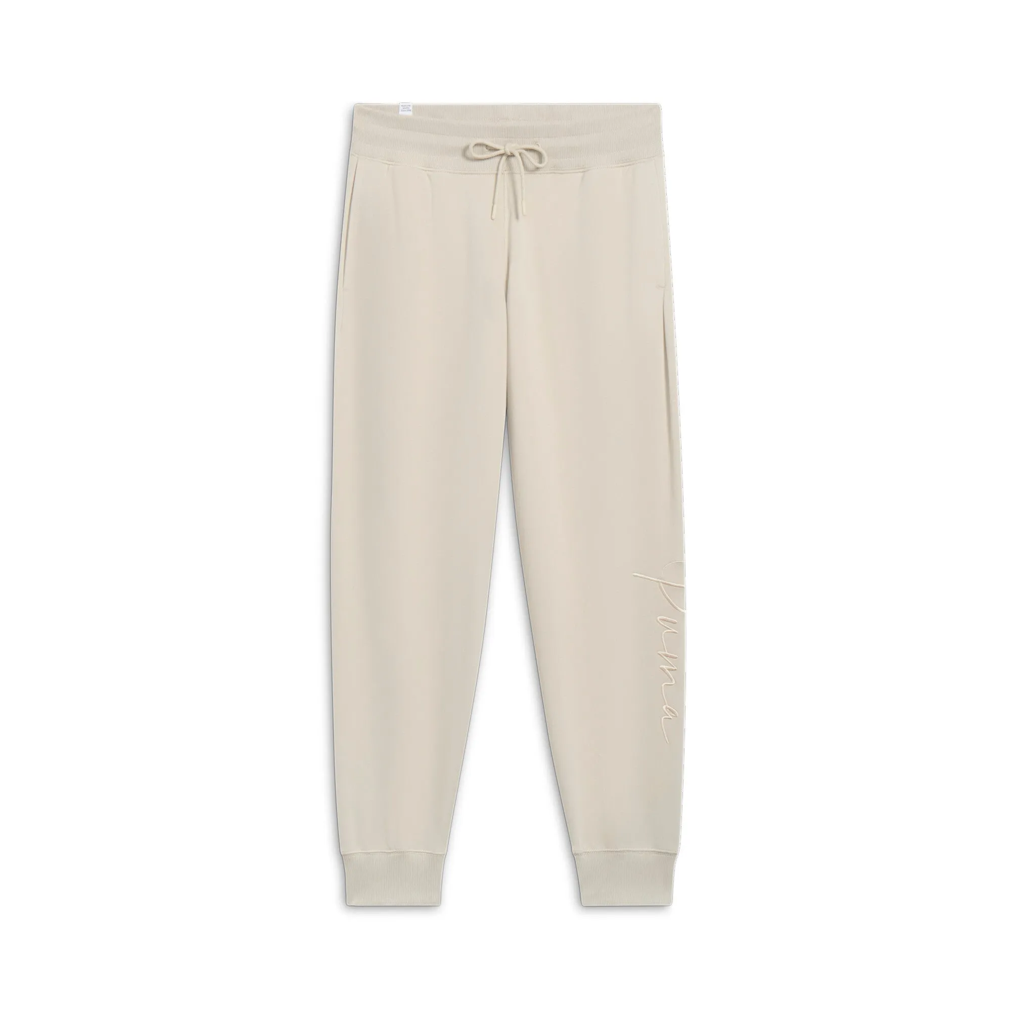 PUMA Women's Script Logo Sweatpants Activewear Womens - sports bras best price