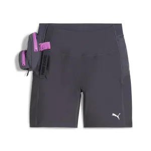 PUMA Women's SEASONS Trail Running Tight Shorts Activewear Womens - gym outfits discount