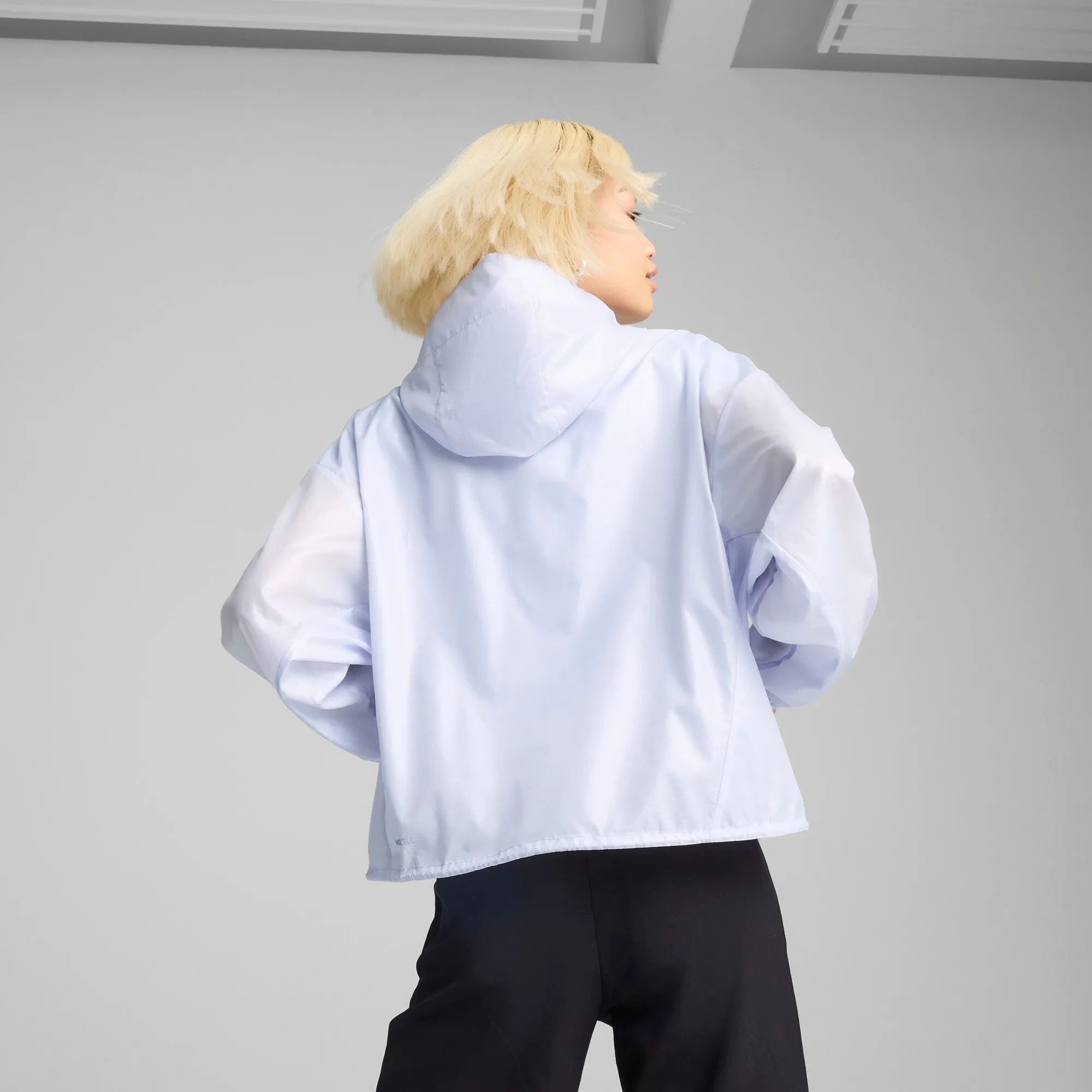 PUMA Women's Wardrobe Essentials Oversized Wind Jacket