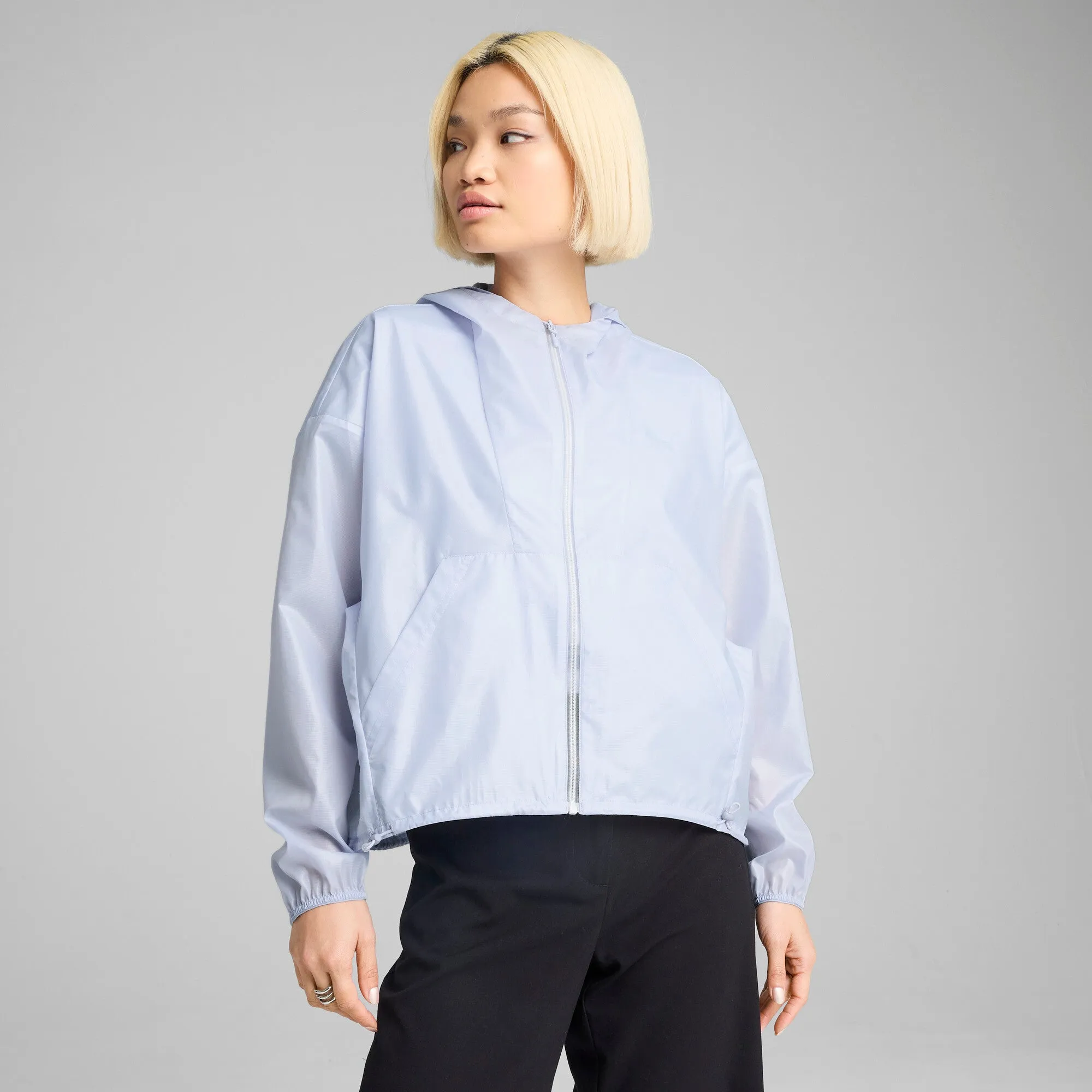 PUMA Women's Wardrobe Essentials Oversized Wind Jacket
