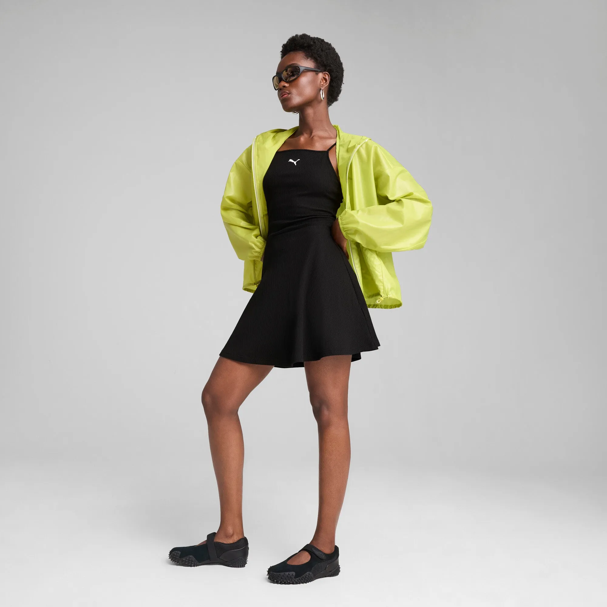 PUMA Women's Wardrobe Essentials Oversized Wind Jacket