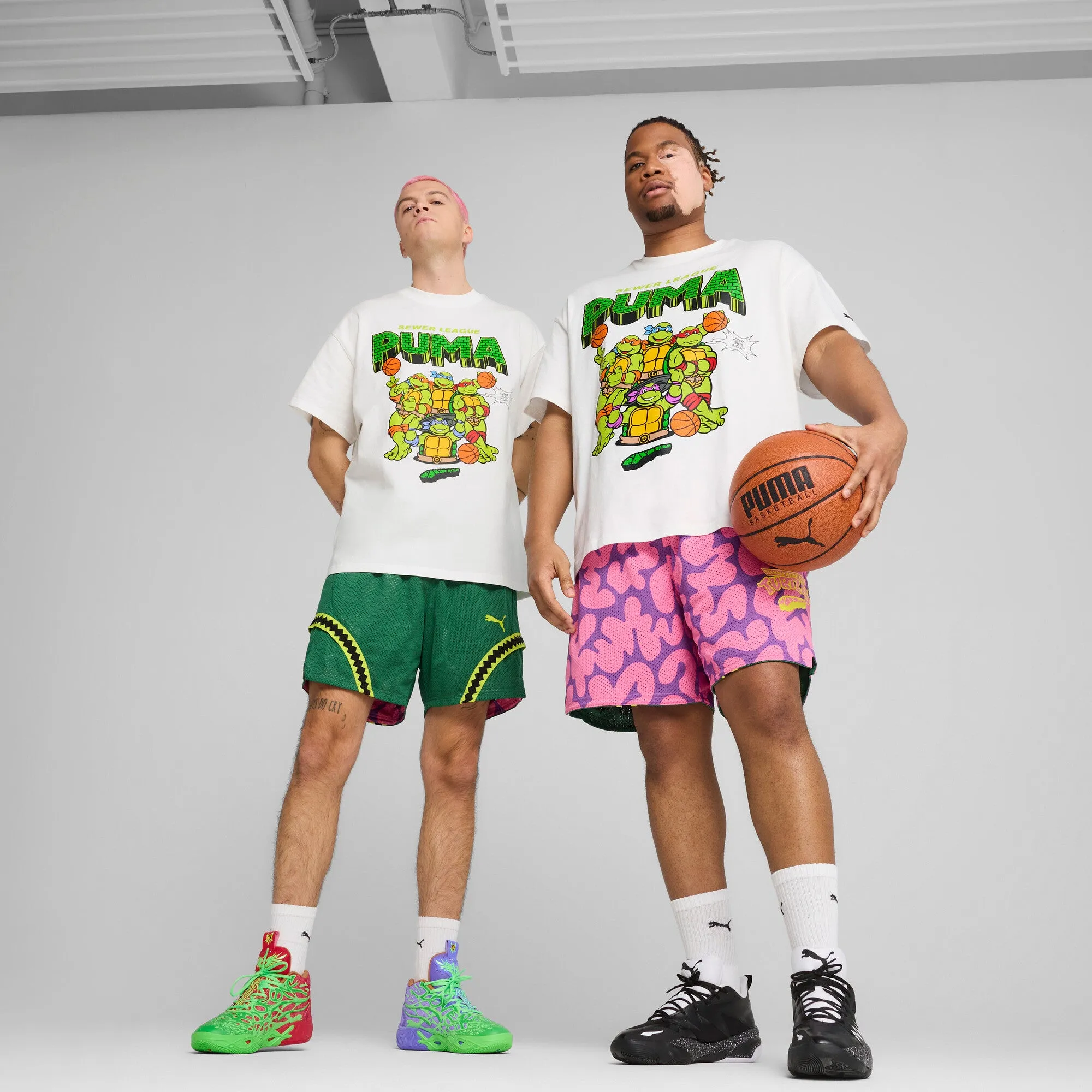 PUMA x TMNT Men's Basketball Shorts