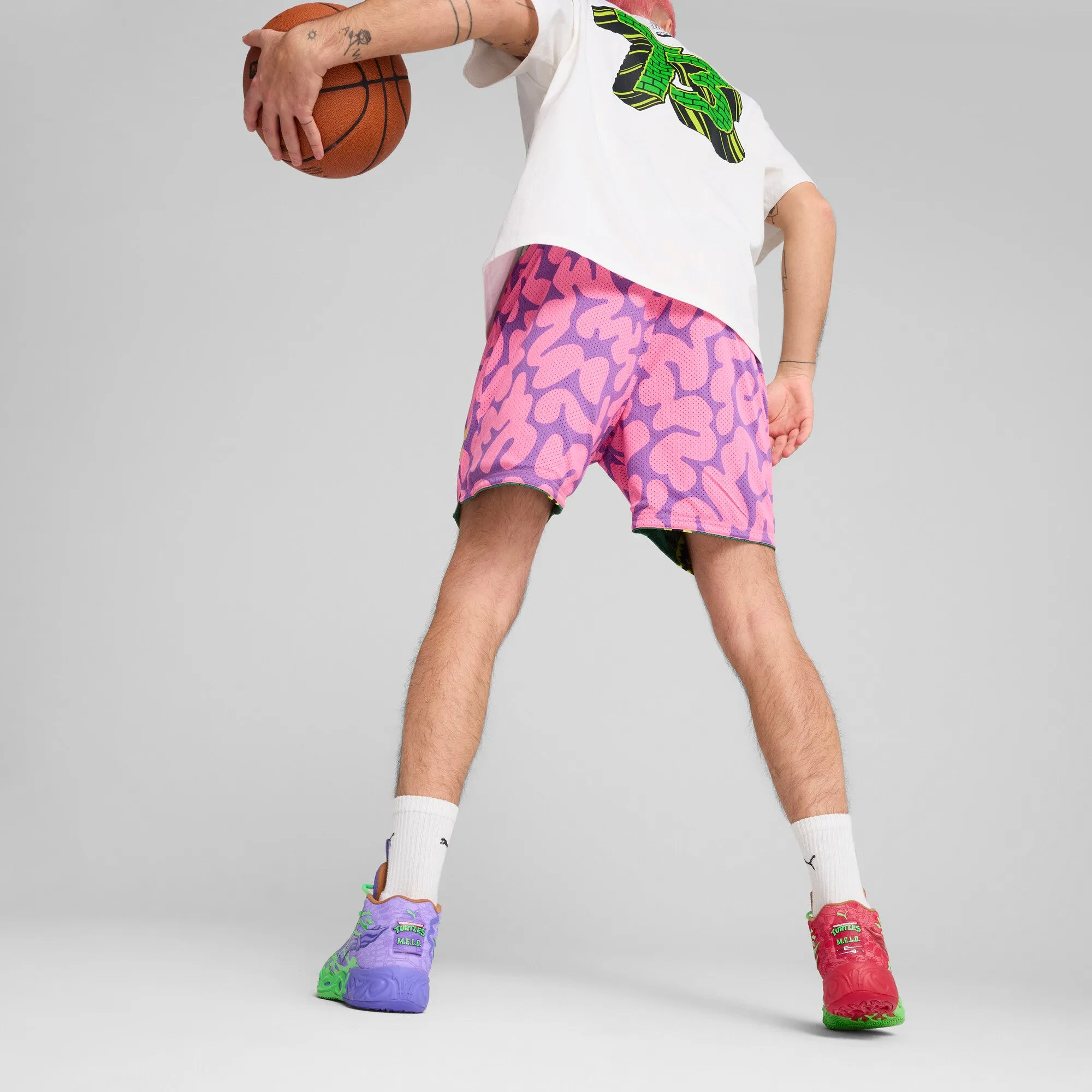 PUMA x TMNT Men's Basketball Shorts