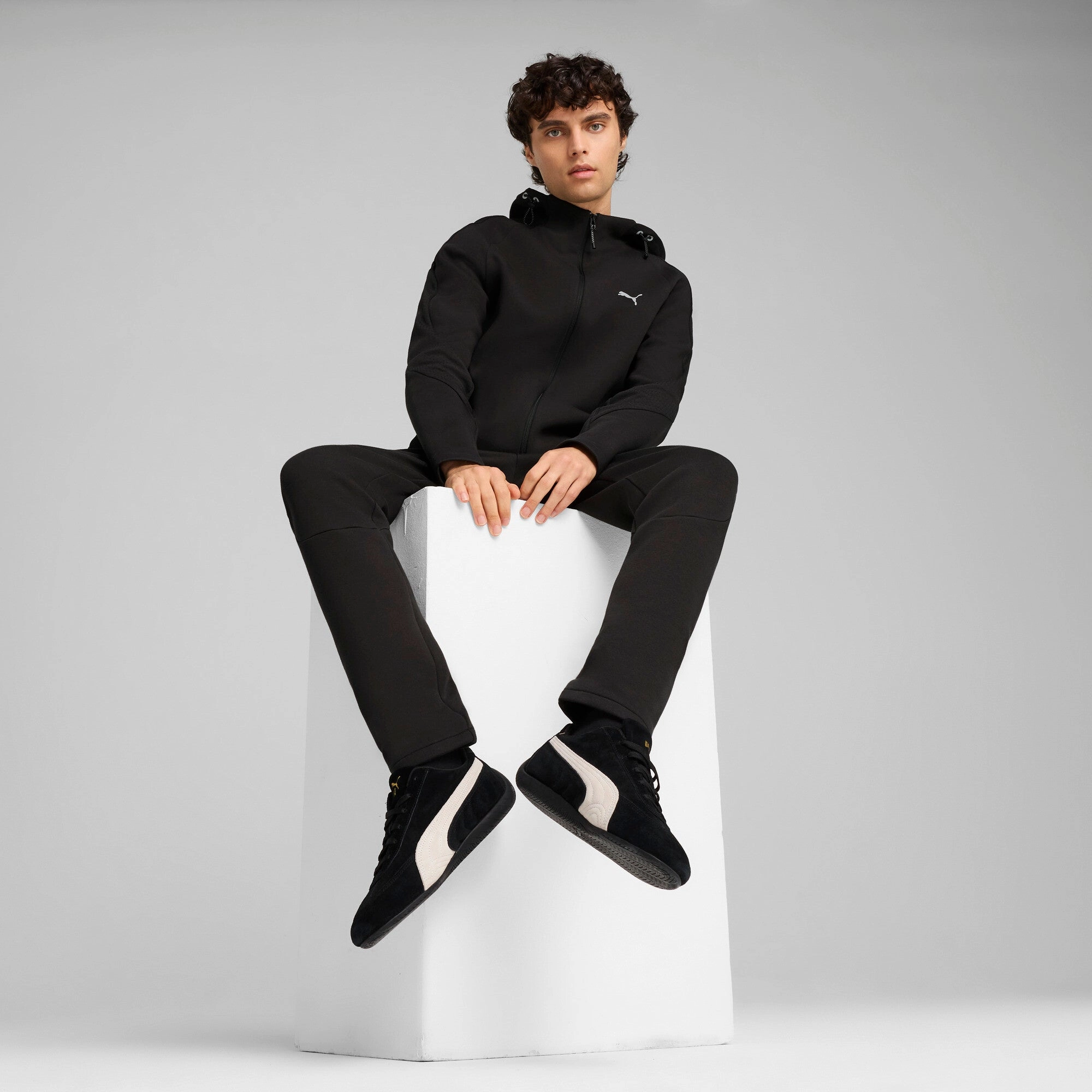 PUMA Men's EVOSTRIPE Full-Zip Hoodie